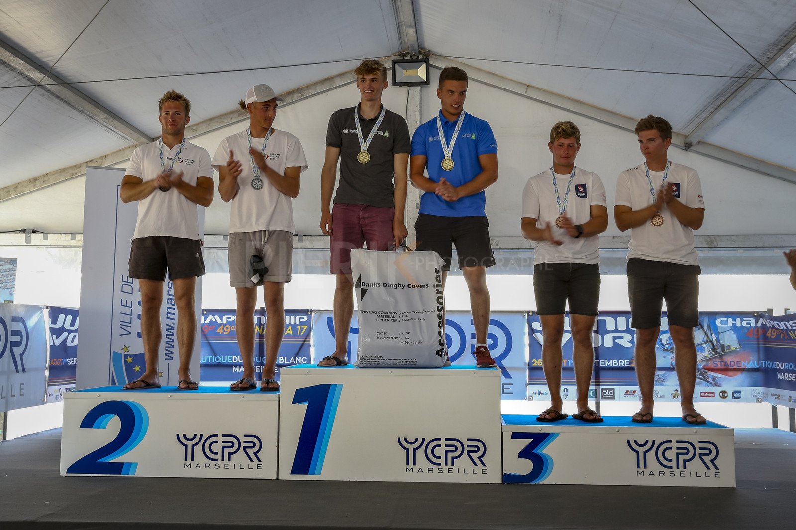Marseilles France is hosting more than 200 sailors from 28 nations for the 2018 Junior Worl Championship of 49er, 49erFX and Nacra 17. Held from 28 august to 1st september 2018. © Pierick Jeannoutot