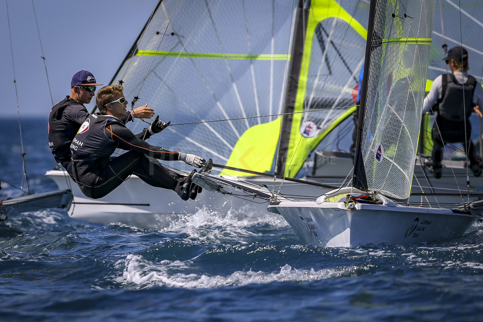 Marseilles France is hosting more than 200 sailors from 28 nations for the 2018 Junior Worl Championship of 49er, 49erFX and Nacra 17. Held from 28 august to 1st september 2018. © Pierick Jeannoutot