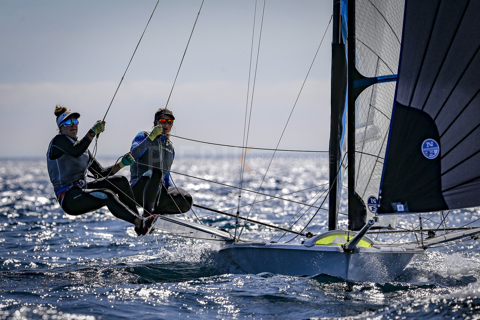 Marseilles France is hosting more than 200 sailors from 28 nations for the 2018 Junior Worl Championship of 49er, 49erFX and Nacra 17. Held from 28 august to 1st september 2018. © Pierick Jeannoutot