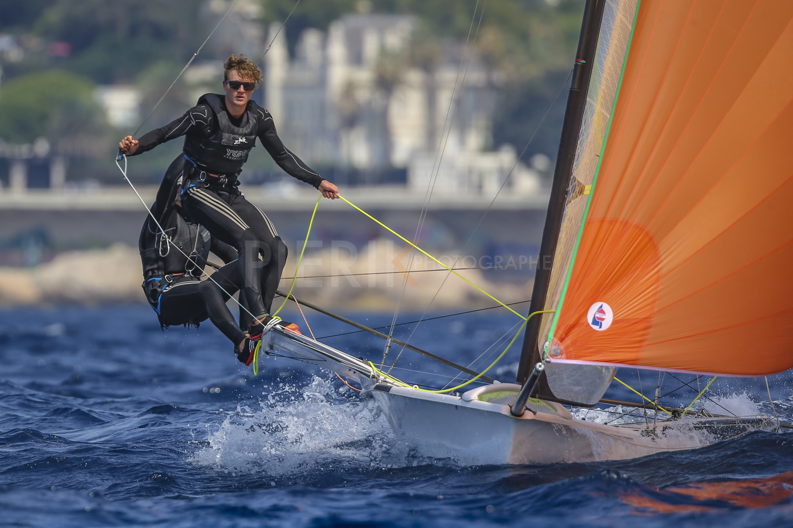 Marseille France is hosting more than 200 sailors from 28 nations for the 2018 Junior Worl Championship of 49er, 49erFX and Nacra 17. Held from 28 august to 1st september 2018. © Pierick Jeannoutot