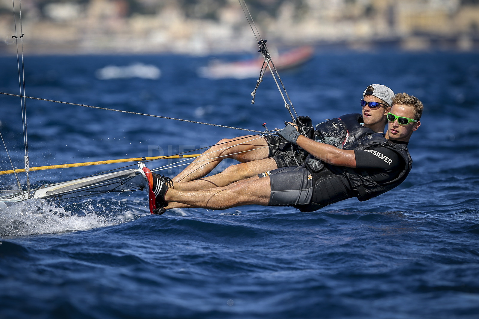 Marseilles France is hosting more than 200 sailors from 28 nations for the 2018 Junior Worl Championship of 49er, 49erFX and Nacra 17. Held from 28 august to 1st september 2018. © Pierick Jeannoutot