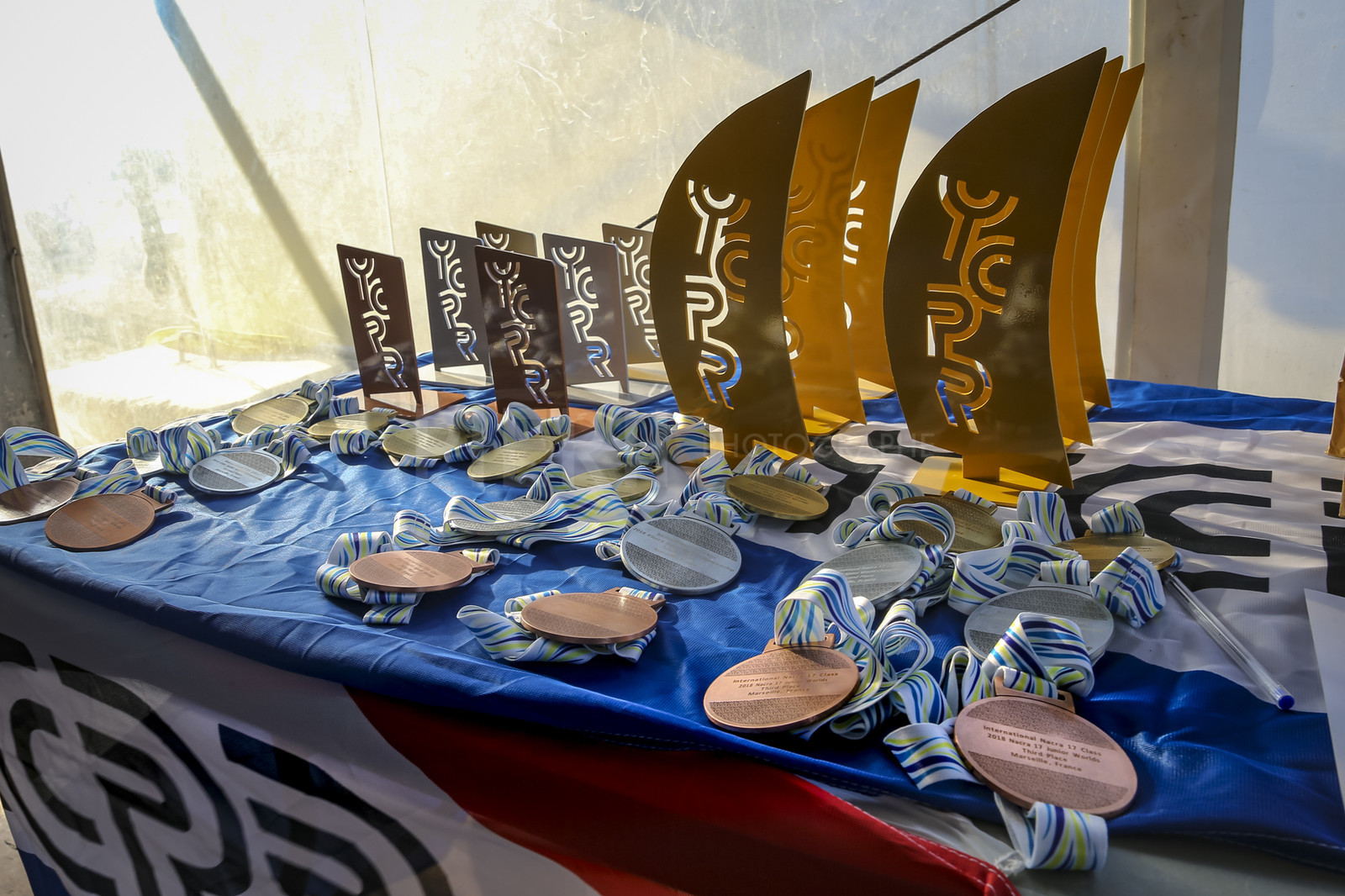 Marseilles France is hosting more than 200 sailors from 28 nations for the 2018 Junior Worl Championship of 49er, 49erFX and Nacra 17. Held from 28 august to 1st september 2018. © Pierick Jeannoutot