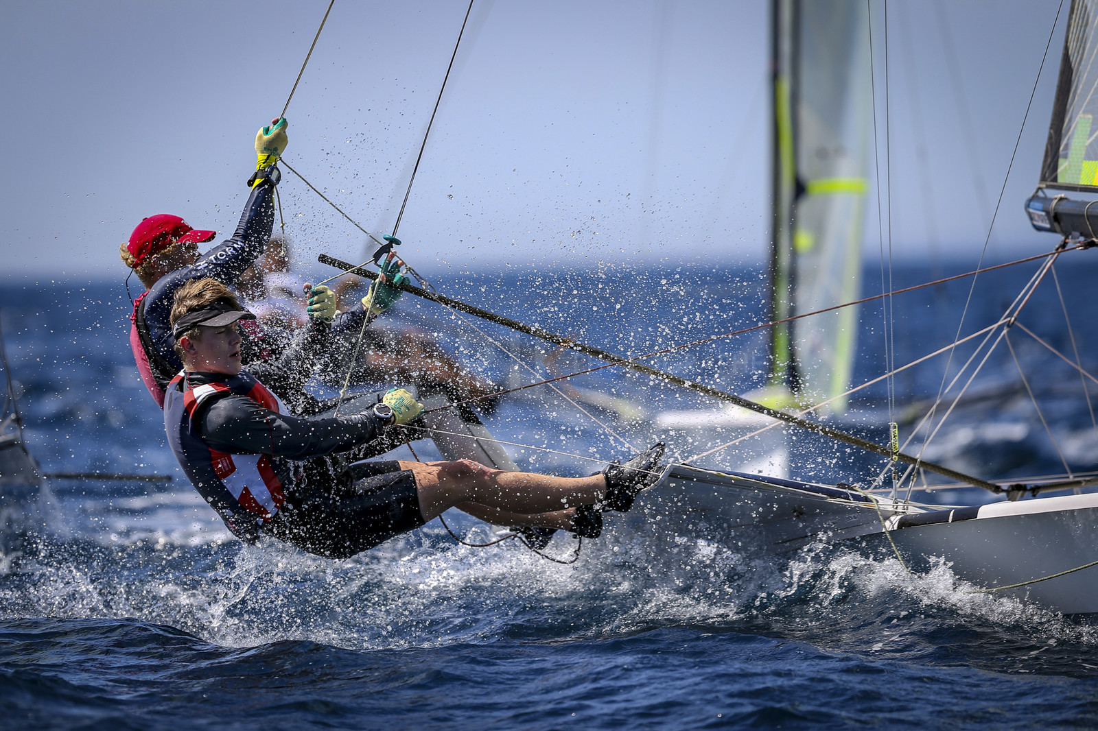 Marseilles France is hosting more than 200 sailors from 28 nations for the 2018 Junior Worl Championship of 49er, 49erFX and Nacra 17. Held from 28 august to 1st september 2018. © Pierick Jeannoutot