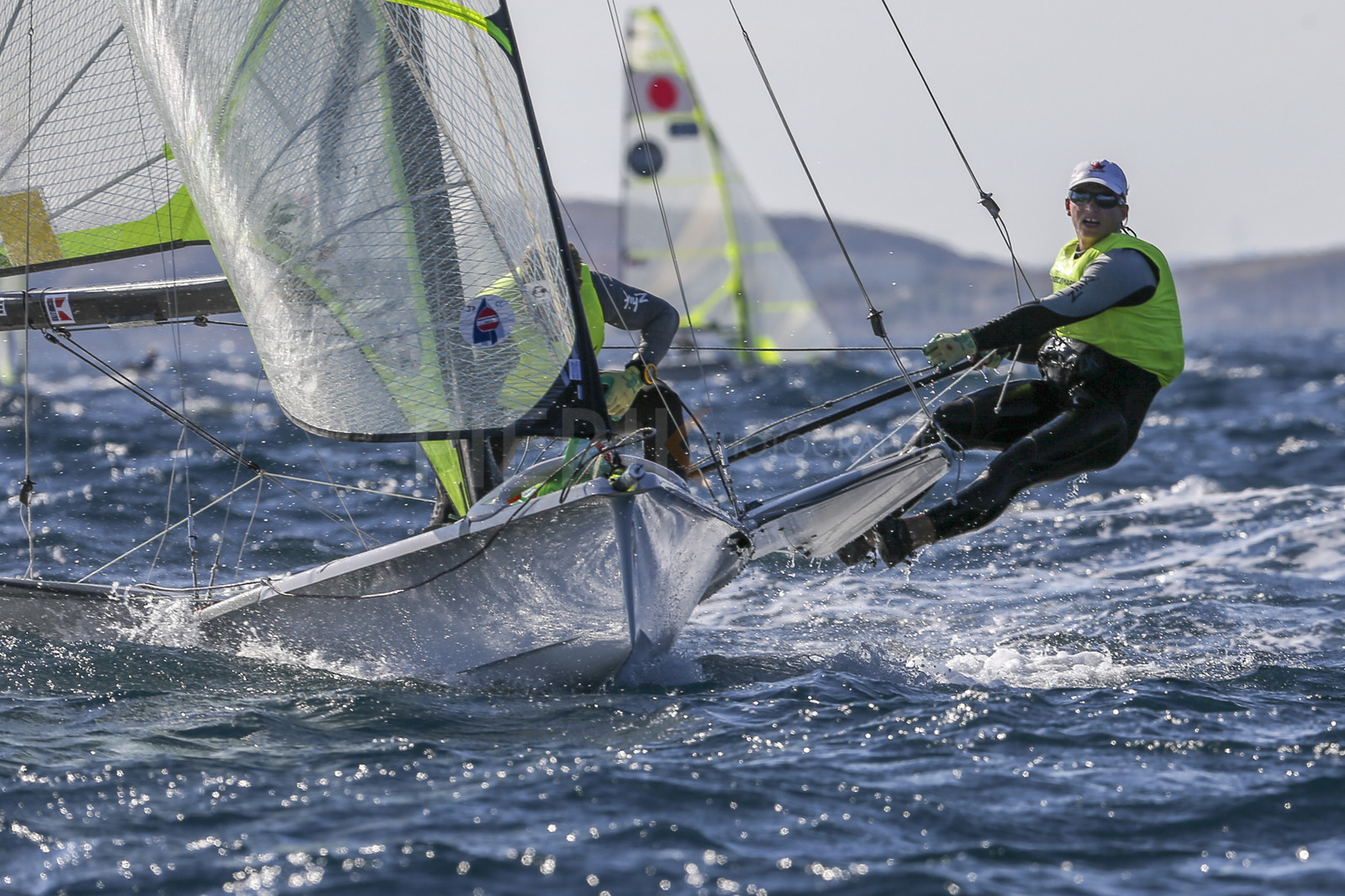 Marseille France is hosting more than 200 sailors from 28 nations for the 2018 Junior Worl Championship of 49er, 49erFX and Nacra 17. Held from 28 august to 1st september 2018. © Pierick Jeannoutot
