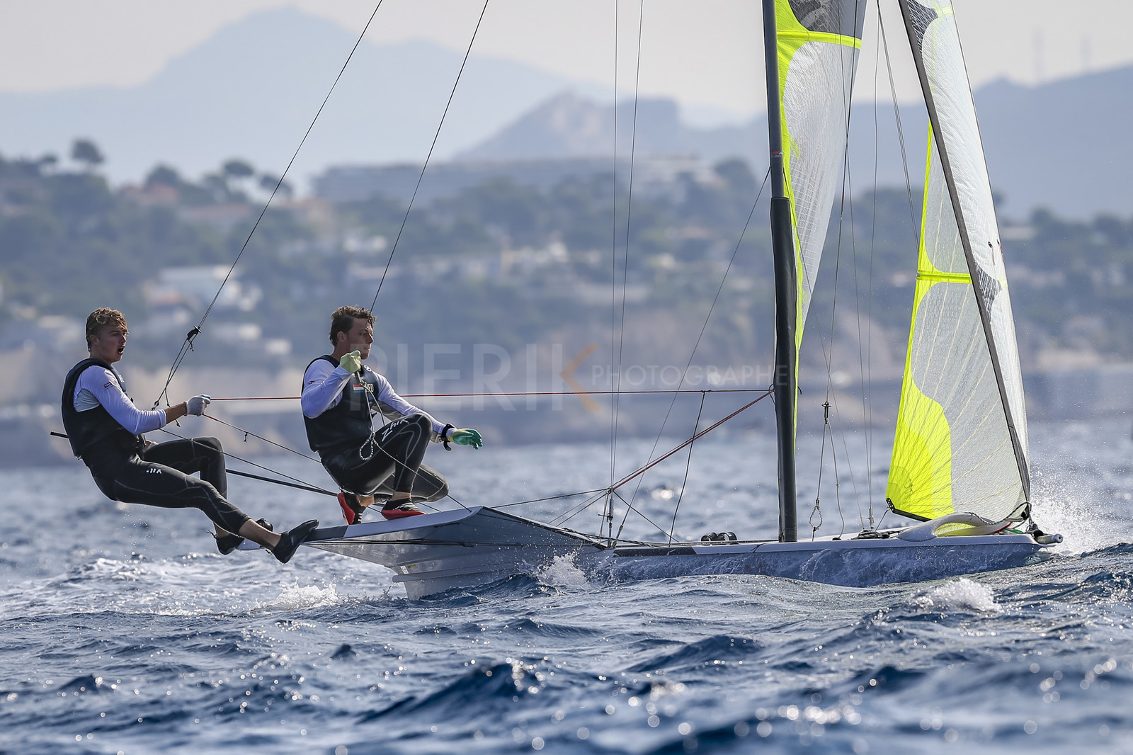 Marseille France is hosting more than 200 sailors from 28 nations for the 2018 Junior Worl Championship of 49er, 49erFX and Nacra 17. Held from 28 august to 1st september 2018. © Pierick Jeannoutot