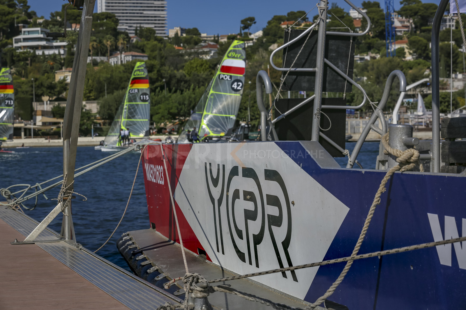 Marseille France is hosting more than 200 sailors from 28 nations for the 2018 Junior Worl Championship of 49er, 49erFX and Nacra 17. Held from 28 august to 1st september 2018. © Pierick Jeannoutot