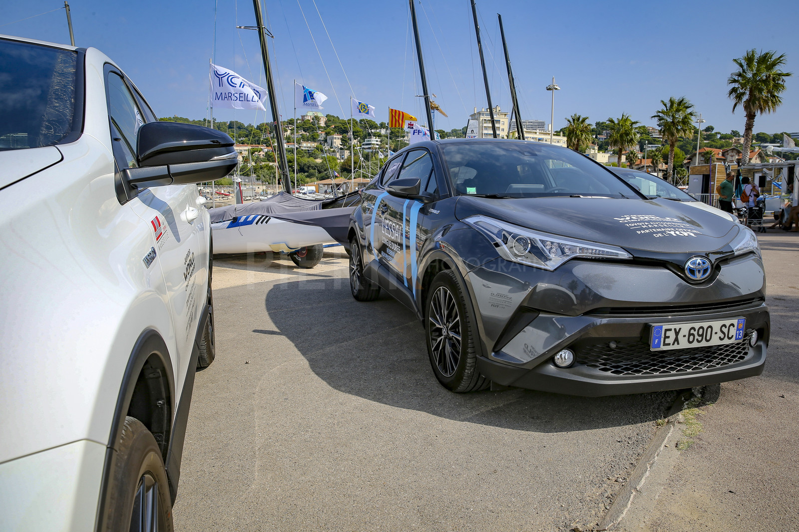 Marseilles France is hosting more than 200 sailors from 28 nations for the 2018 Junior Worl Championship of 49er, 49erFX and Nacra 17. Held from 28 august to 1st september 2018. © Pierick Jeannoutot