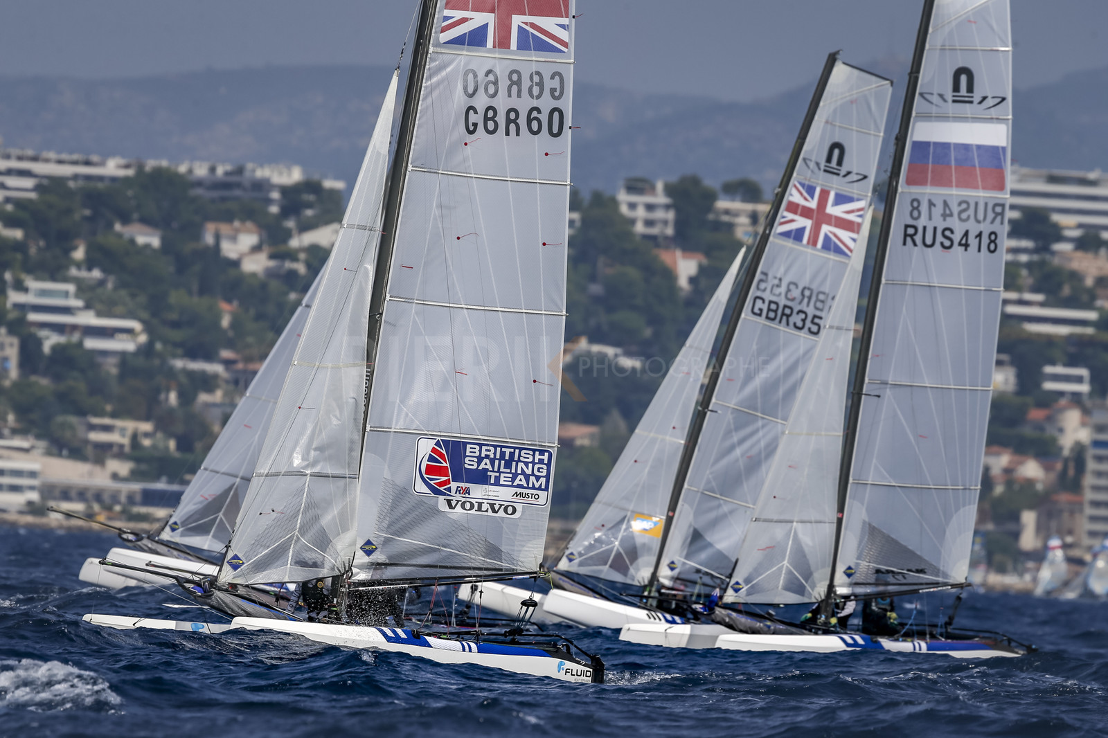 Marseille France is hosting more than 200 sailors from 28 nations for the 2018 Junior Worl Championship of 49er, 49erFX and Nacra 17. Held from 28 august to 1st september 2018. © Pierick Jeannoutot