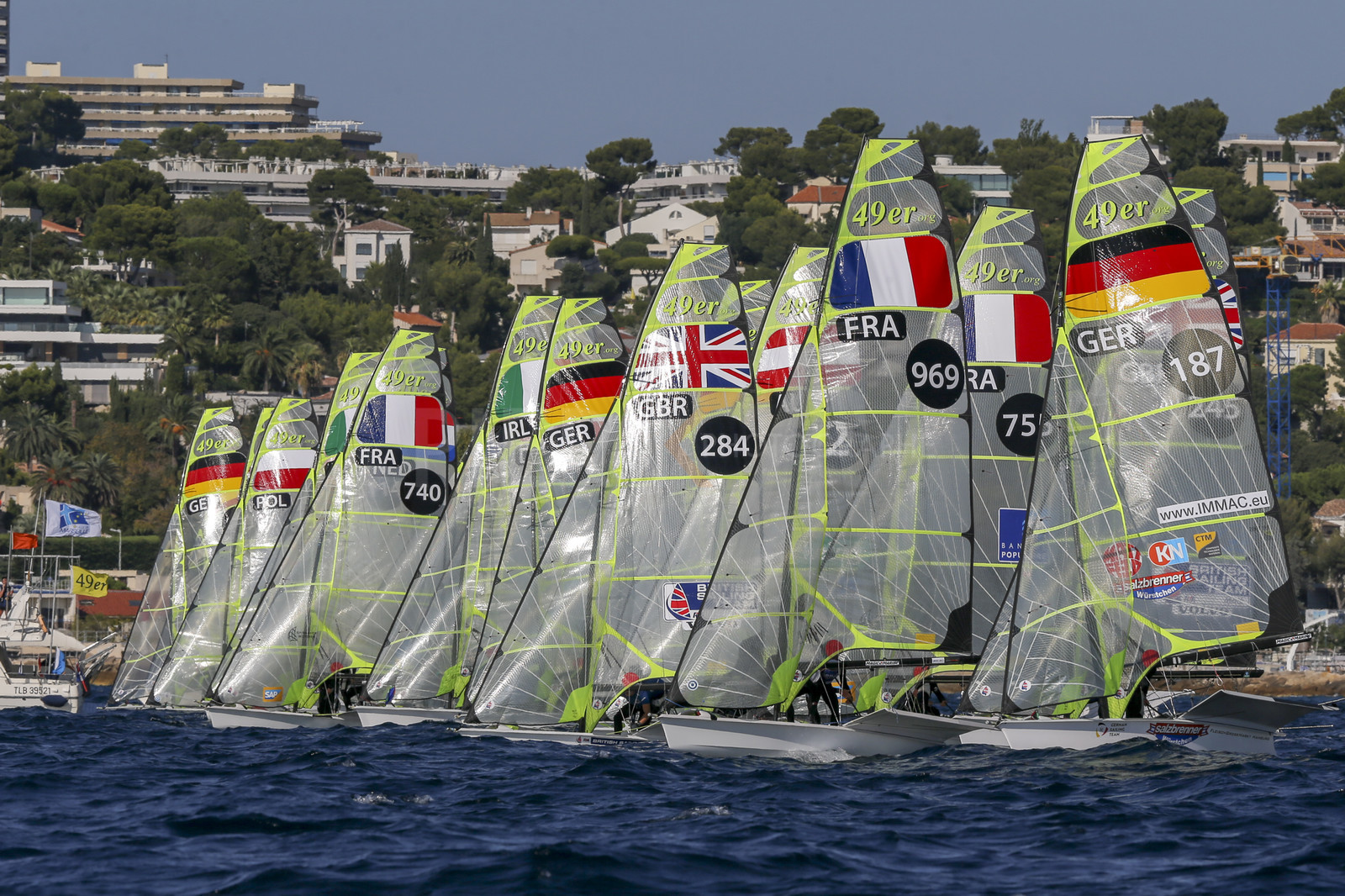 Marseille France is hosting more than 200 sailors from 28 nations for the 2018 Junior Worl Championship of 49er, 49erFX and Nacra 17. Held from 28 august to 1st september 2018. © Pierick Jeannoutot