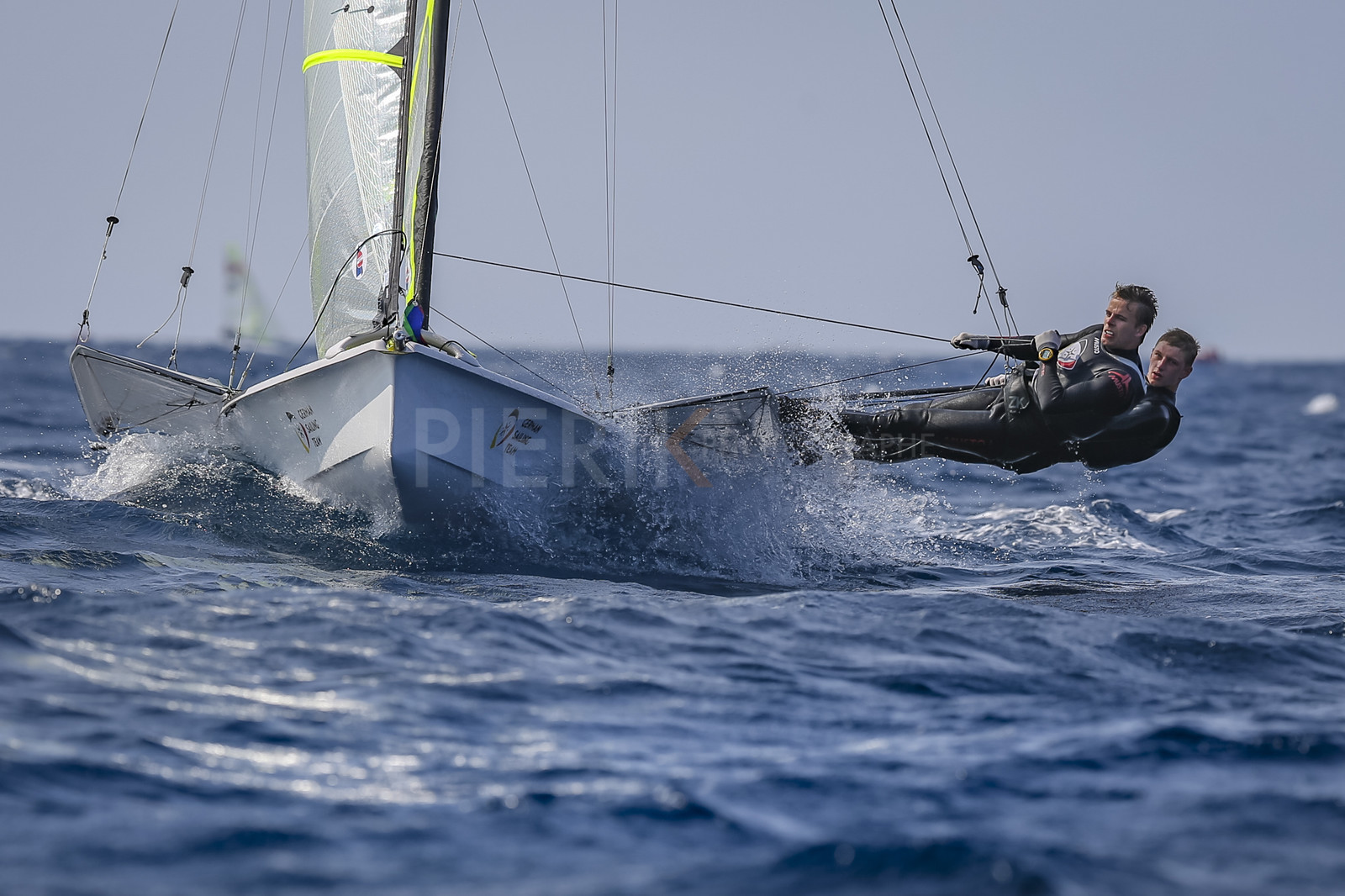 Marseille France is hosting more than 200 sailors from 28 nations for the 2018 Junior Worl Championship of 49er, 49erFX and Nacra 17. Held from 28 august to 1st september 2018. © Pierick Jeannoutot