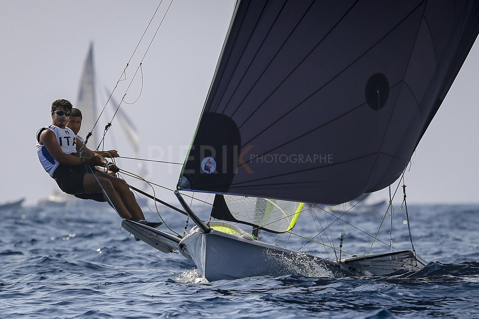 Marseilles France is hosting more than 200 sailors from 28 nations for the 2018 Junior Worl Championship of 49er, 49erFX and Nacra 17. Held from 28 august to 1st september 2018. © Pierick Jeannoutot