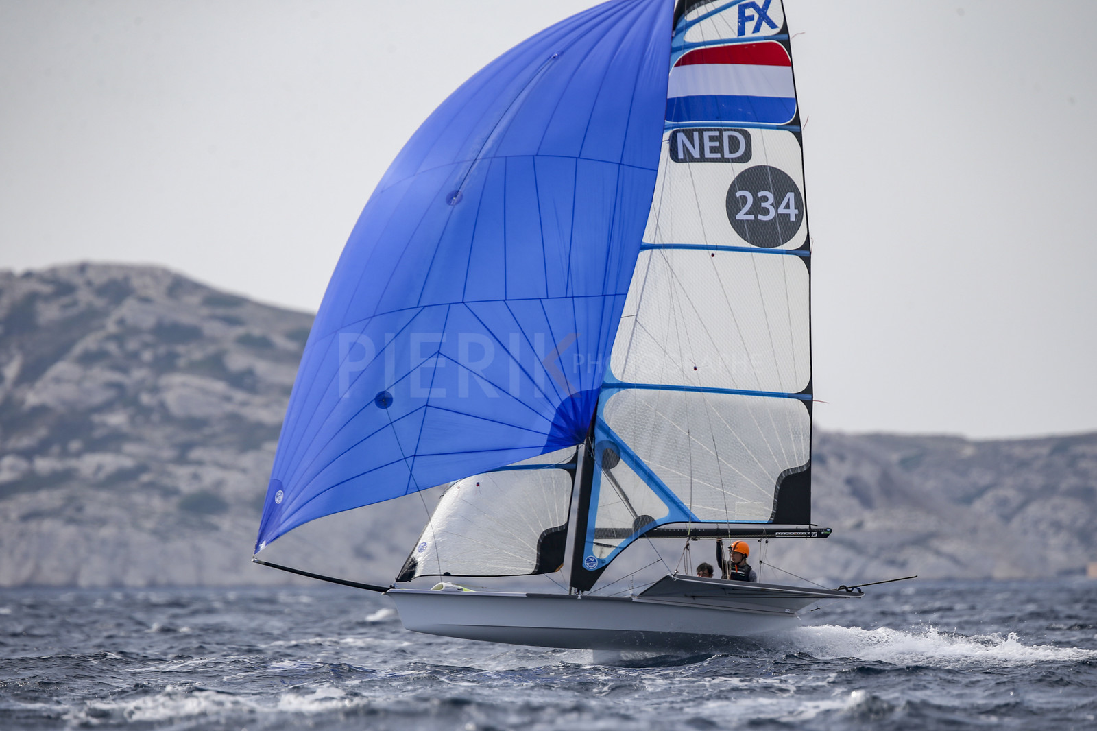 Marseille France is hosting more than 200 sailors from 28 nations for the 2018 Junior Worl Championship of 49er, 49erFX and Nacra 17. Held from 28 august to 1st september 2018. © Pierick Jeannoutot