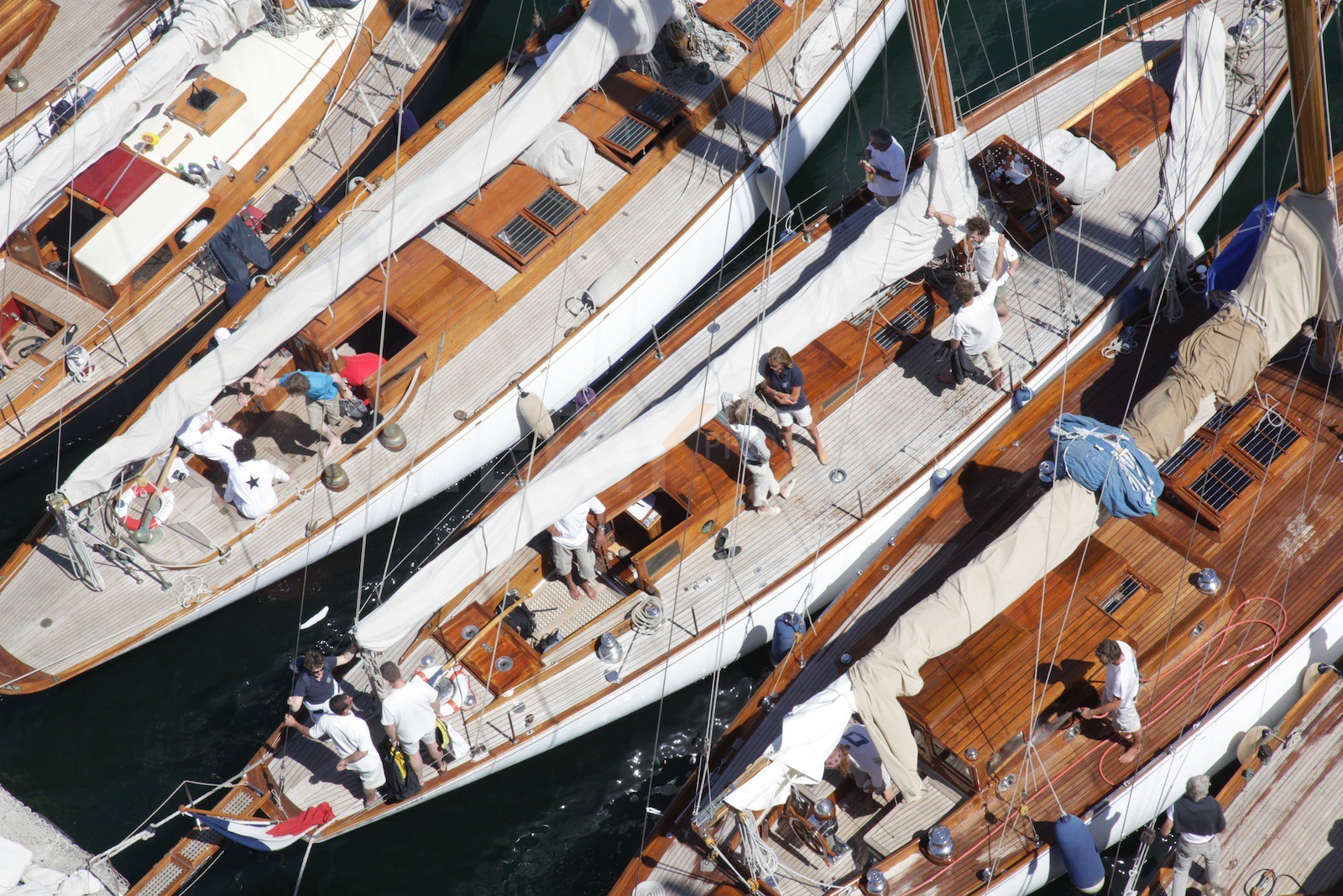 Vue aérienne du village