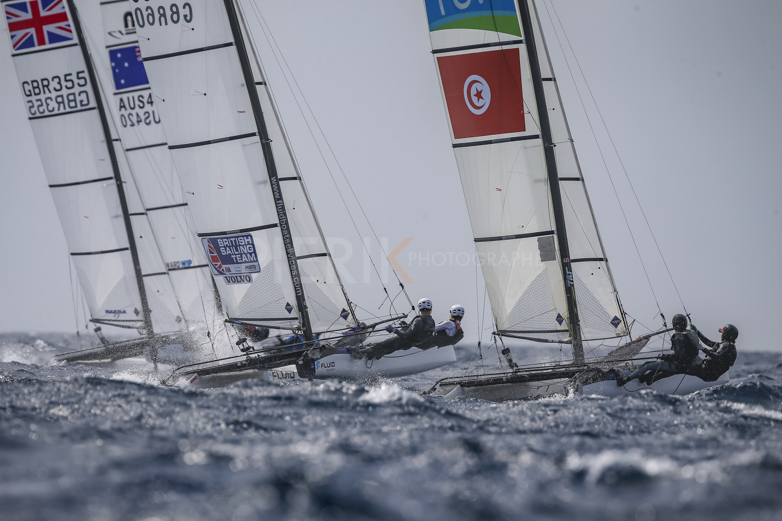 Marseille France is hosting more than 200 sailors from 28 nations for the 2018 Junior Worl Championship of 49er, 49erFX and Nacra 17. Held from 28 august to 1st september 2018. © Pierick Jeannoutot