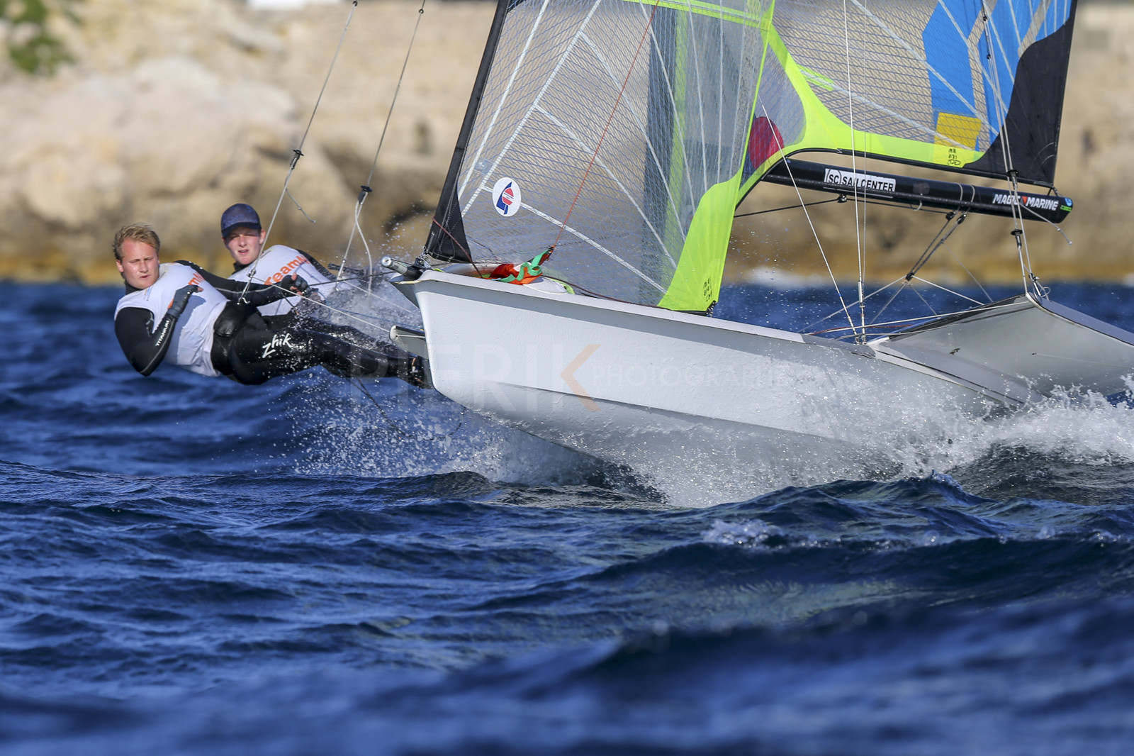 Marseille France is hosting more than 200 sailors from 28 nations for the 2018 Junior Worl Championship of 49er, 49erFX and Nacra 17. Held from 28 august to 1st september 2018. © Pierick Jeannoutot