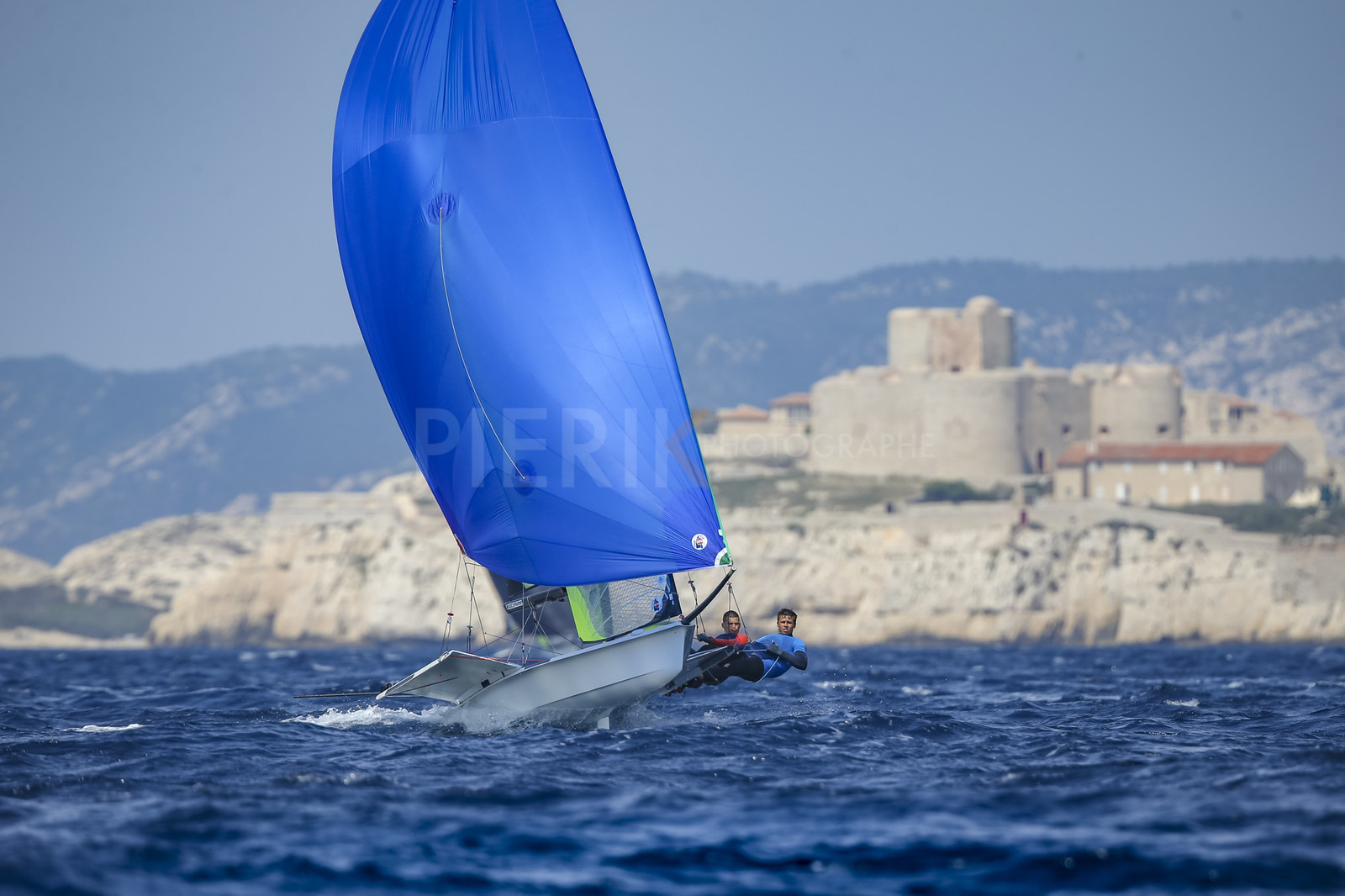 Marseille France is hosting more than 200 sailors from 28 nations for the 2018 Junior Worl Championship of 49er, 49erFX and Nacra 17. Held from 28 august to 1st september 2018. © Pierick Jeannoutot