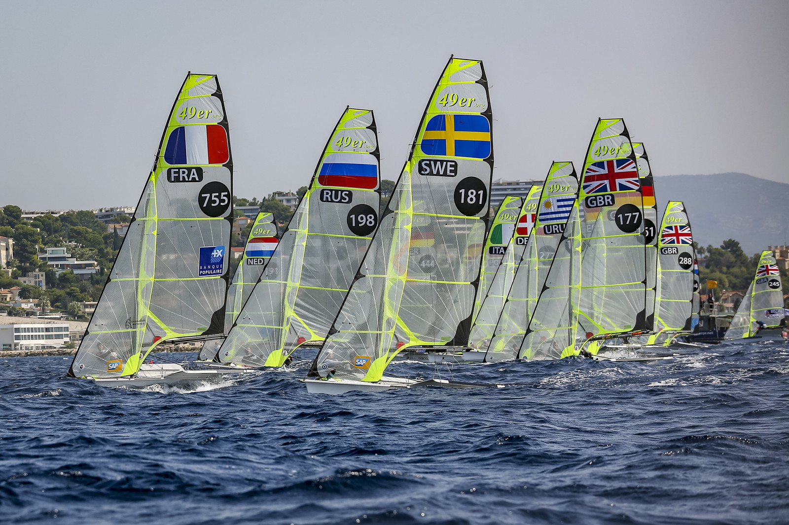 Marseille France is hosting more than 200 sailors from 28 nations for the 2018 Junior Worl Championship of 49er, 49erFX and Nacra 17. Held from 28 august to 1st september 2018. © Pierick Jeannoutot