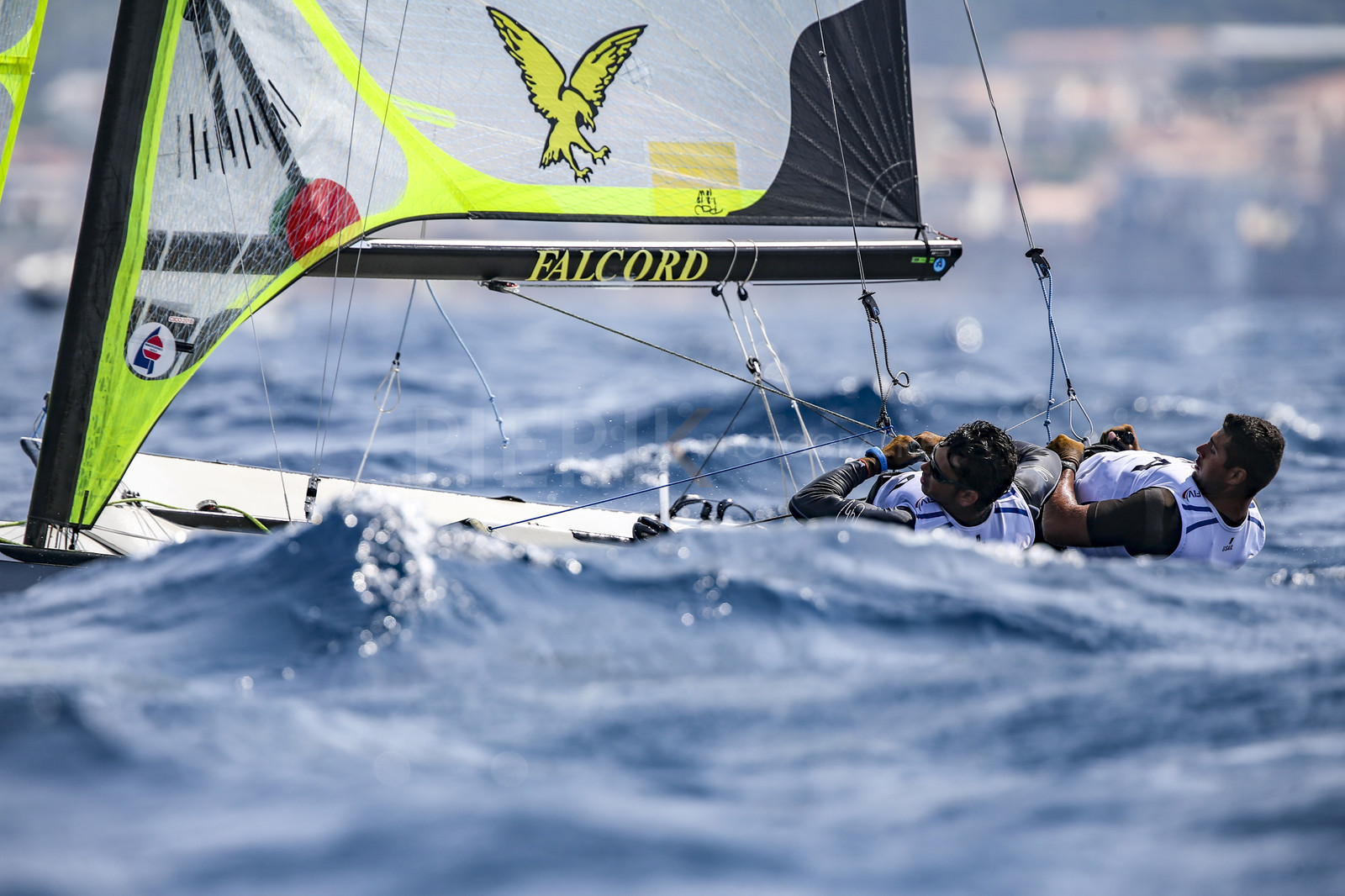 Marseille France is hosting more than 200 sailors from 28 nations for the 2018 Junior Worl Championship of 49er, 49erFX and Nacra 17. Held from 28 august to 1st september 2018. © Pierick Jeannoutot