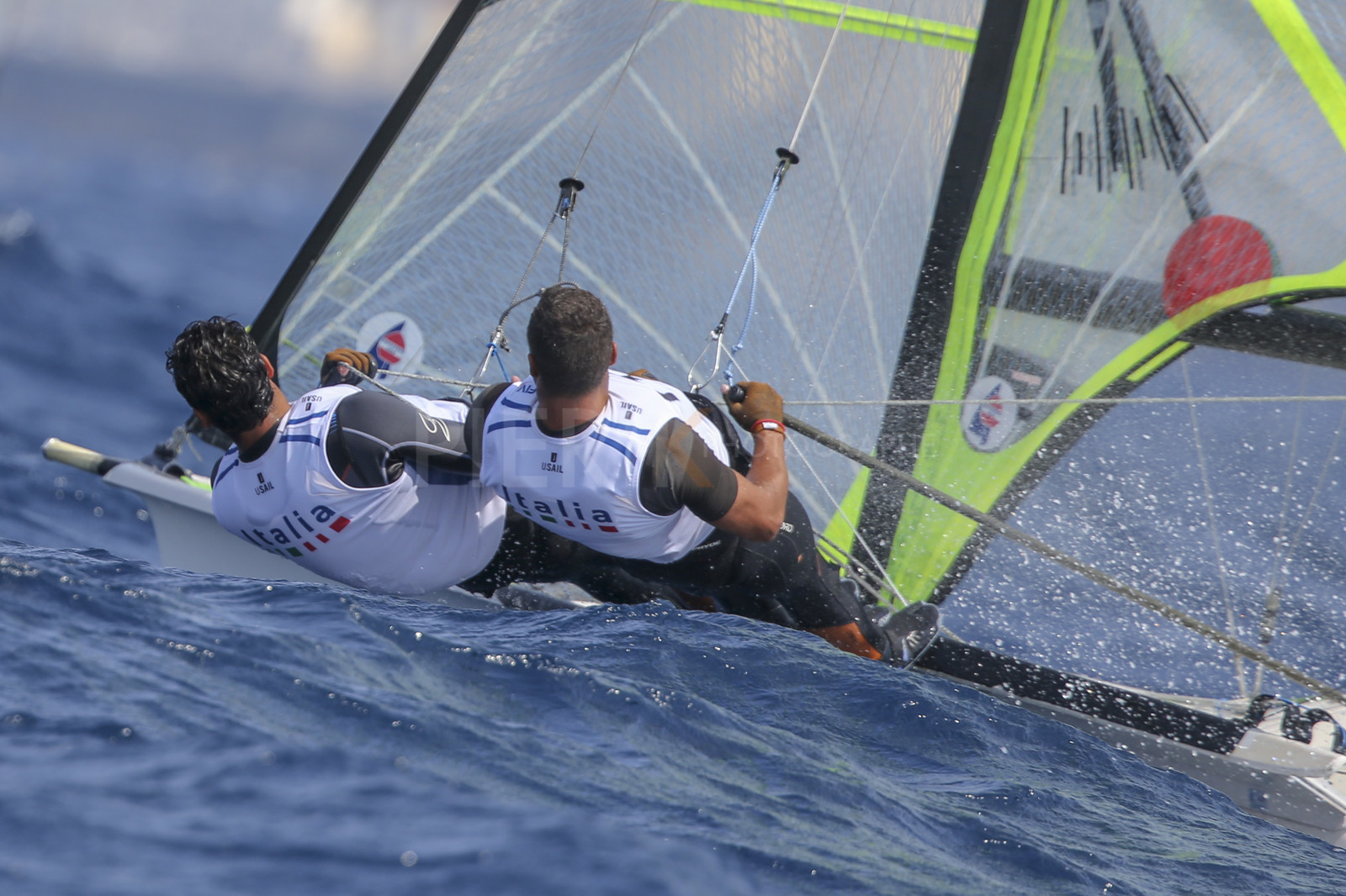 Marseille France is hosting more than 200 sailors from 28 nations for the 2018 Junior Worl Championship of 49er, 49erFX and Nacra 17. Held from 28 august to 1st september 2018. © Pierick Jeannoutot