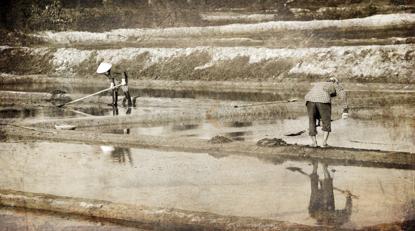 Marais salants à Ke Ga