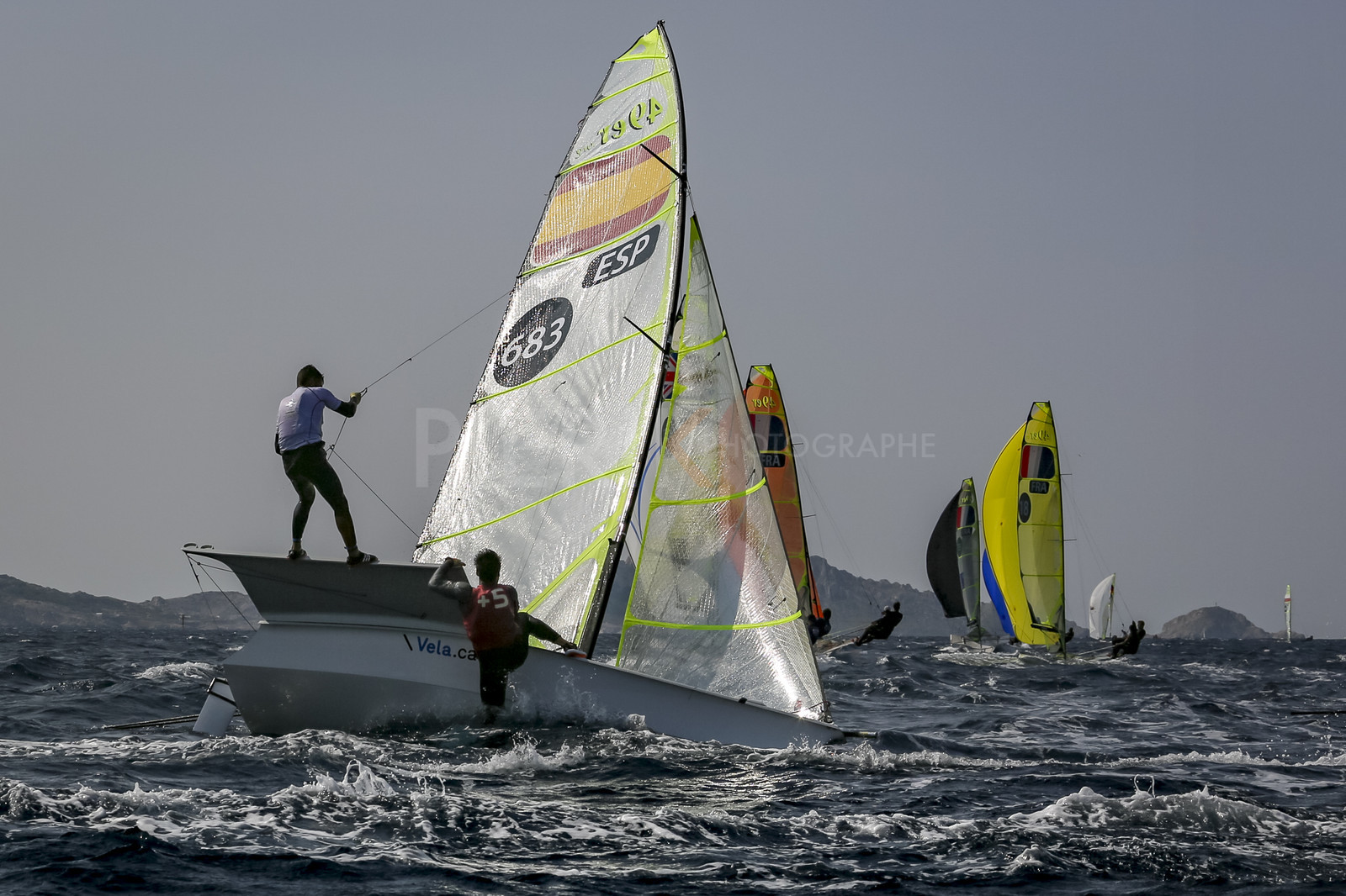 Marseille France is hosting more than 200 sailors from 28 nations for the 2018 Junior Worl Championship of 49er, 49erFX and Nacra 17. Held from 28 august to 1st september 2018. © Pierick Jeannoutot