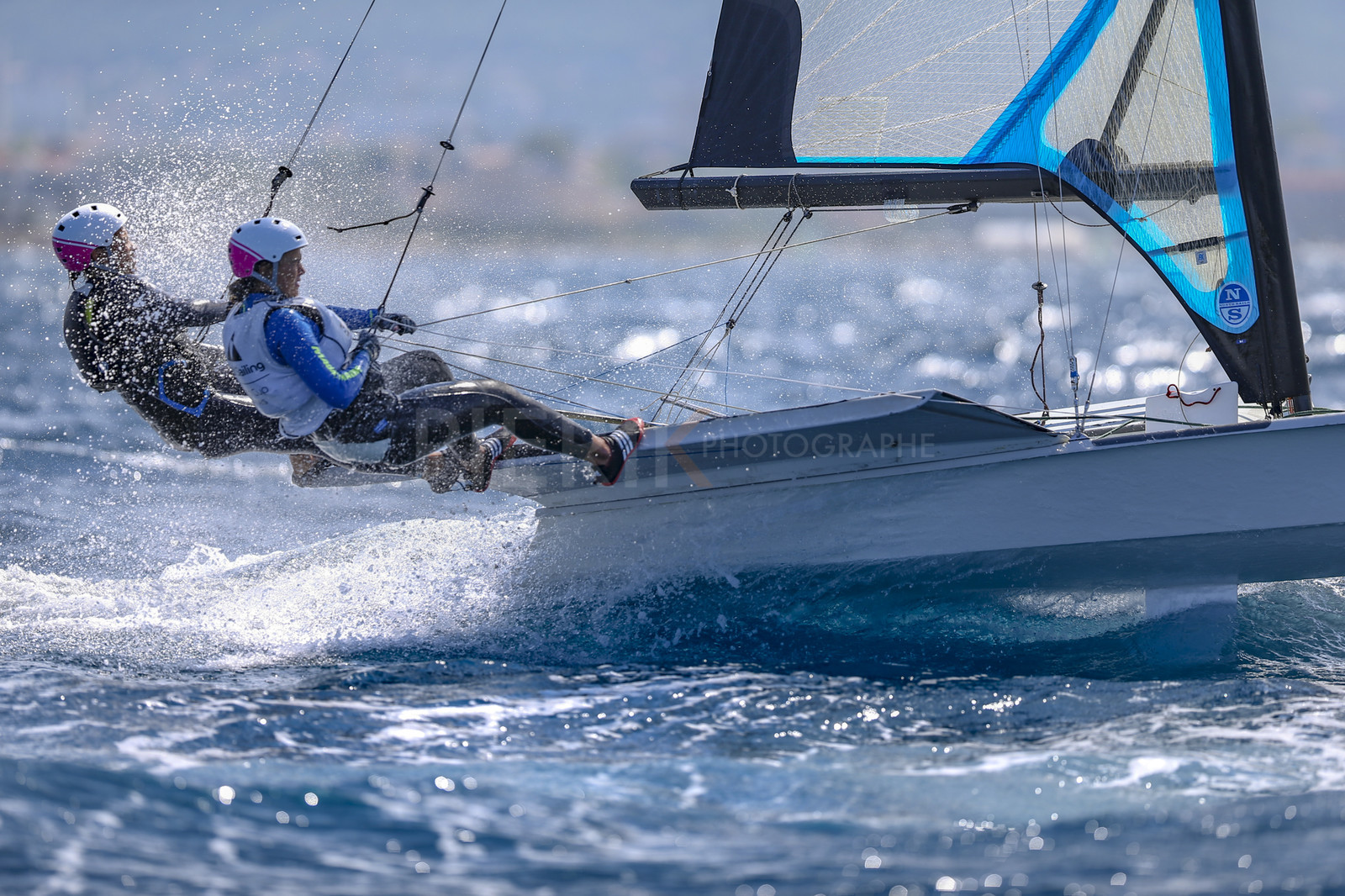 Marseille France is hosting more than 200 sailors from 28 nations for the 2018 Junior Worl Championship of 49er, 49erFX and Nacra 17. Held from 28 august to 1st september 2018. © Pierick Jeannoutot