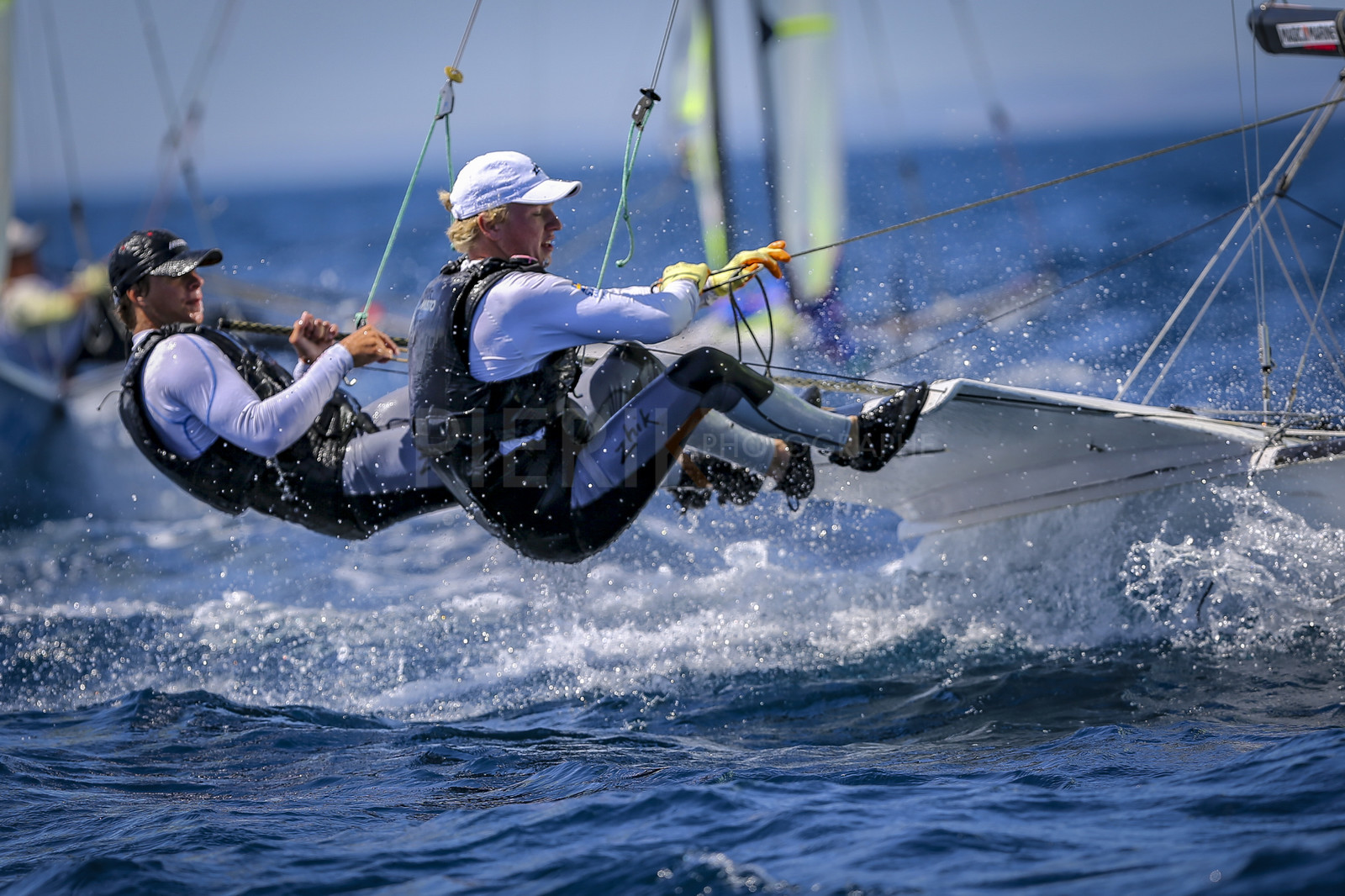 Marseilles France is hosting more than 200 sailors from 28 nations for the 2018 Junior Worl Championship of 49er, 49erFX and Nacra 17. Held from 28 august to 1st september 2018. © Pierick Jeannoutot