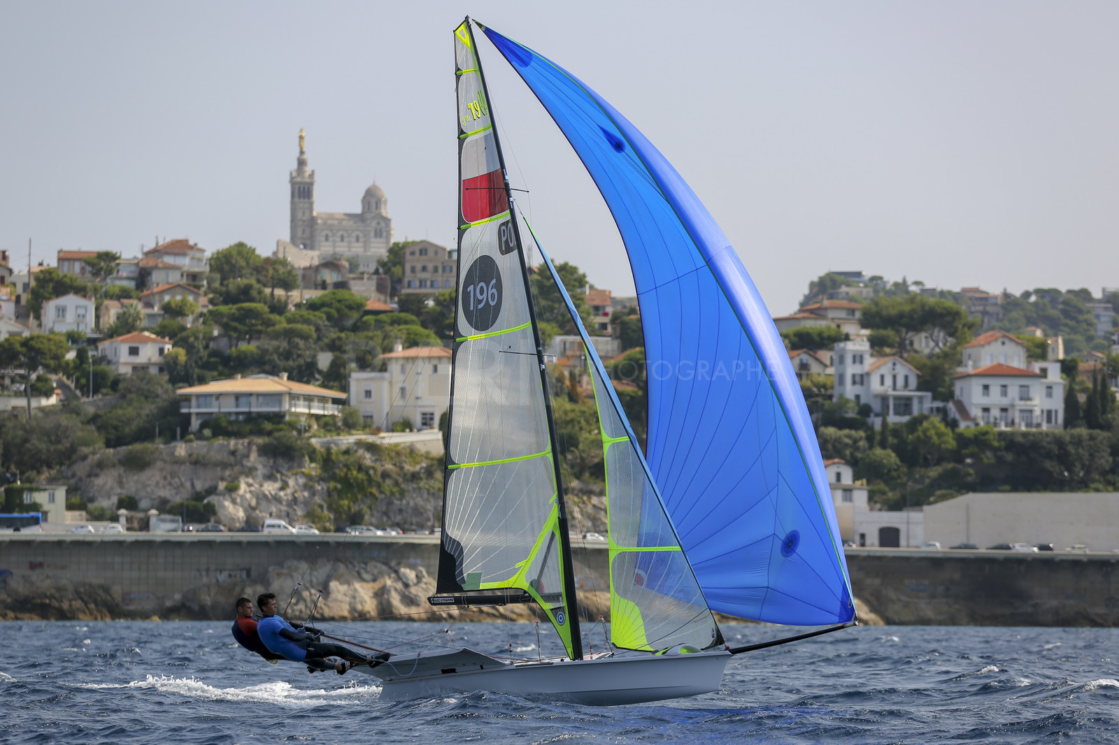 Marseille France is hosting more than 200 sailors from 28 nations for the 2018 Junior Worl Championship of 49er, 49erFX and Nacra 17. Held from 28 august to 1st september 2018. © Pierick Jeannoutot