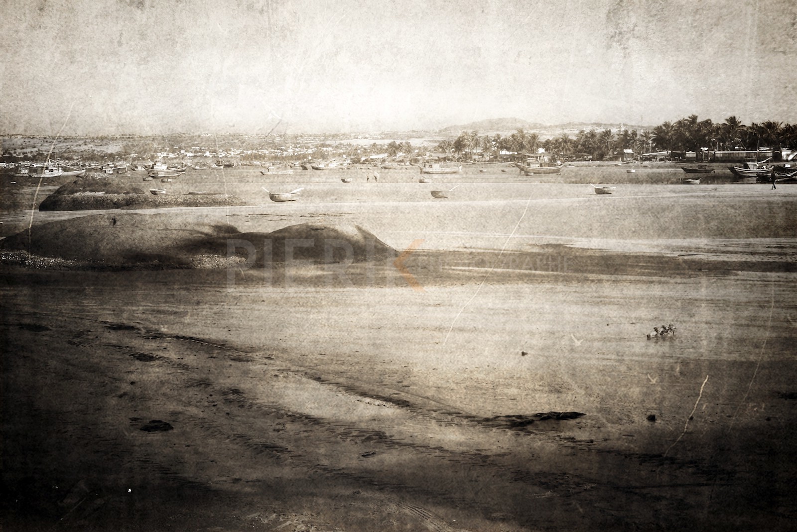 Marée basse à Mui Ne