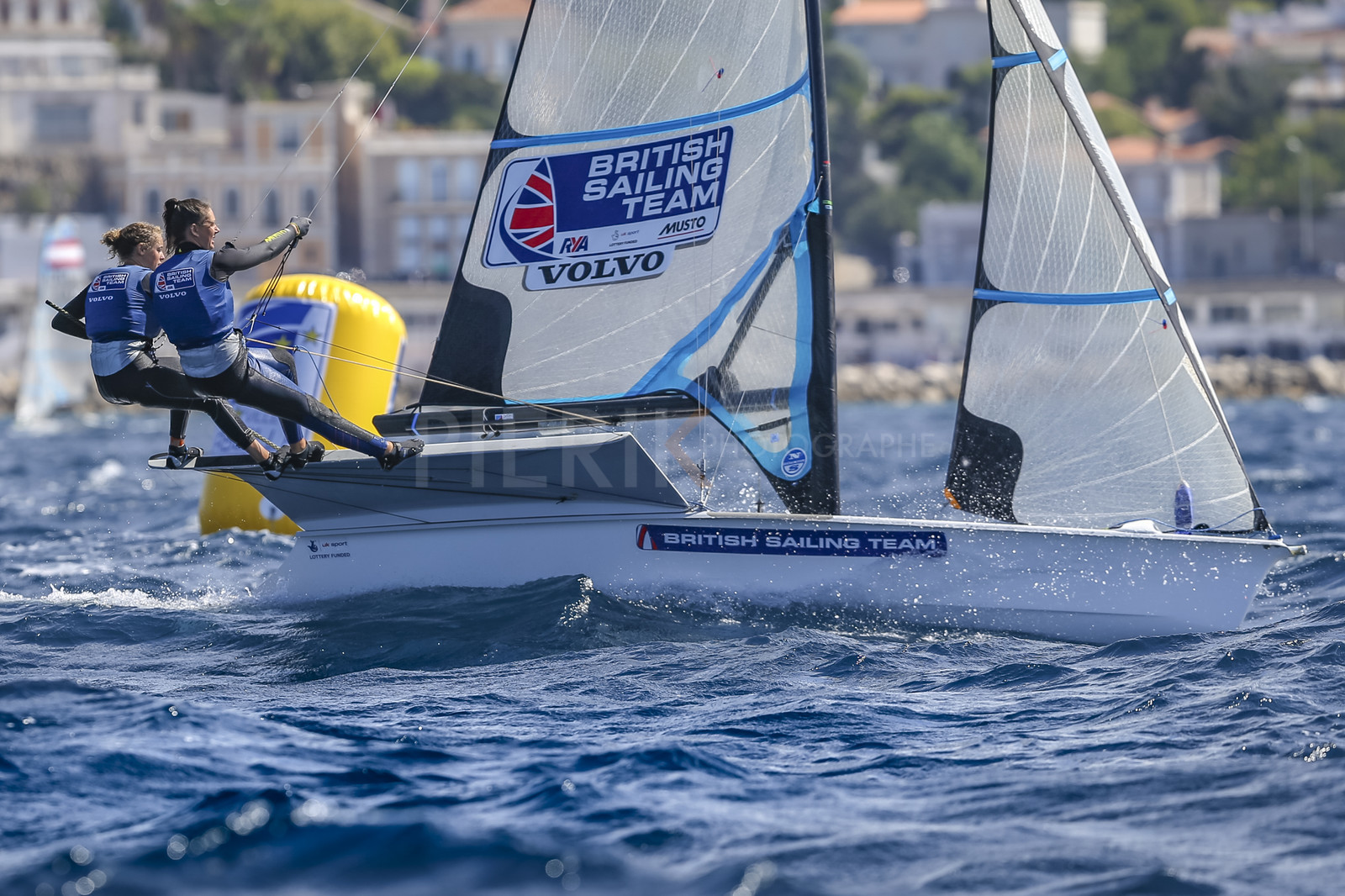 Marseille France is hosting more than 200 sailors from 28 nations for the 2018 Junior Worl Championship of 49er, 49erFX and Nacra 17. Held from 28 august to 1st september 2018. © Pierick Jeannoutot