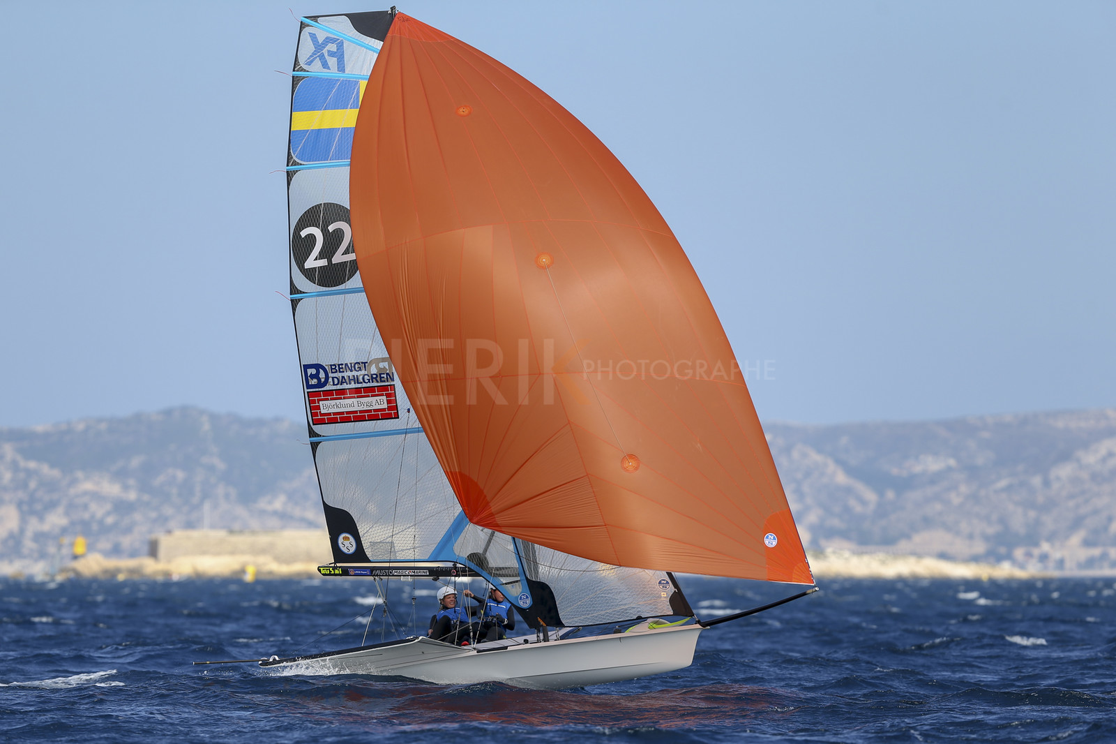 Marseille France is hosting more than 200 sailors from 28 nations for the 2018 Junior Worl Championship of 49er, 49erFX and Nacra 17. Held from 28 august to 1st september 2018. © Pierick Jeannoutot
