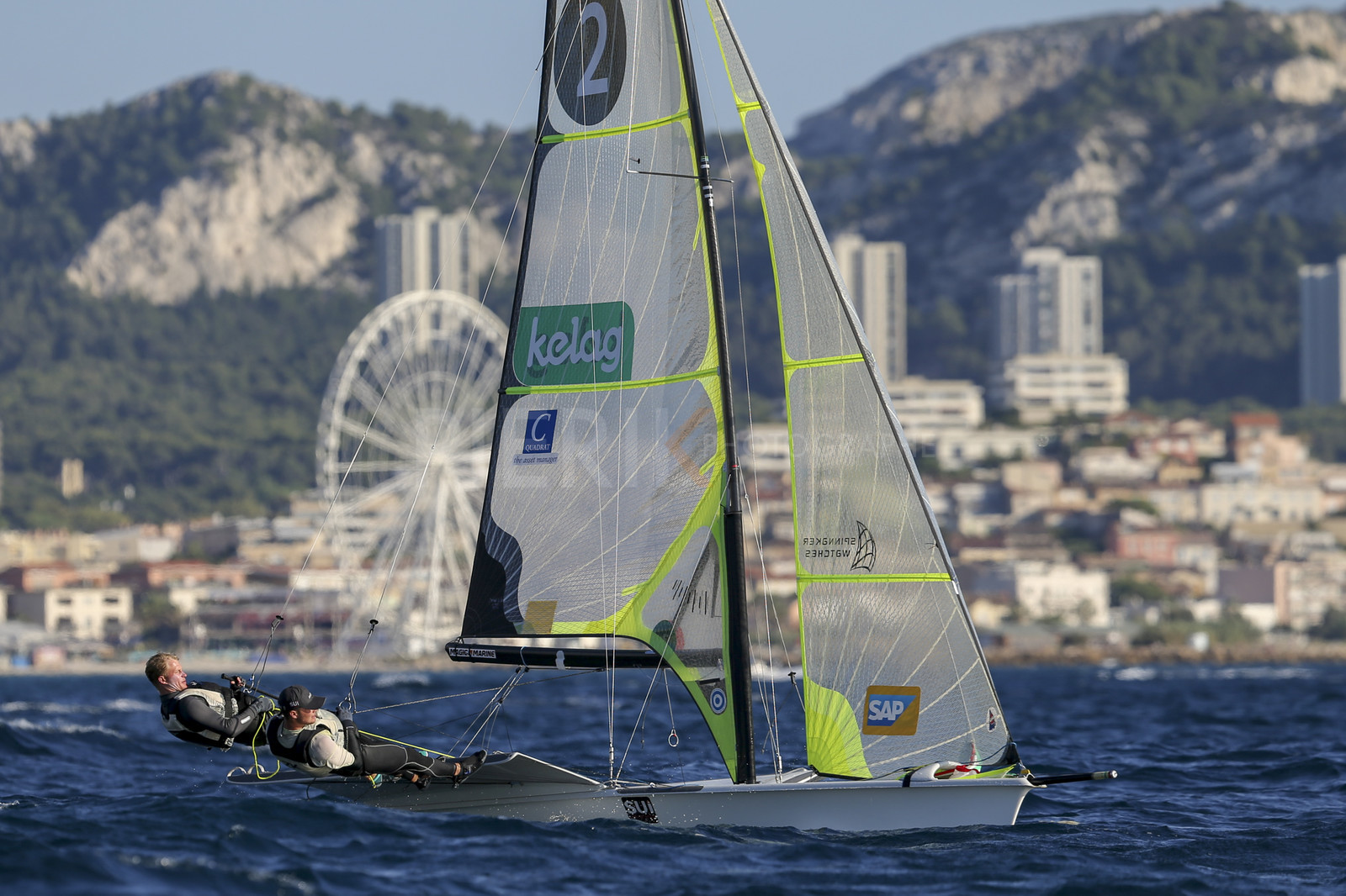 Marseille France is hosting more than 200 sailors from 28 nations for the 2018 Junior Worl Championship of 49er, 49erFX and Nacra 17. Held from 28 august to 1st september 2018. © Pierick Jeannoutot