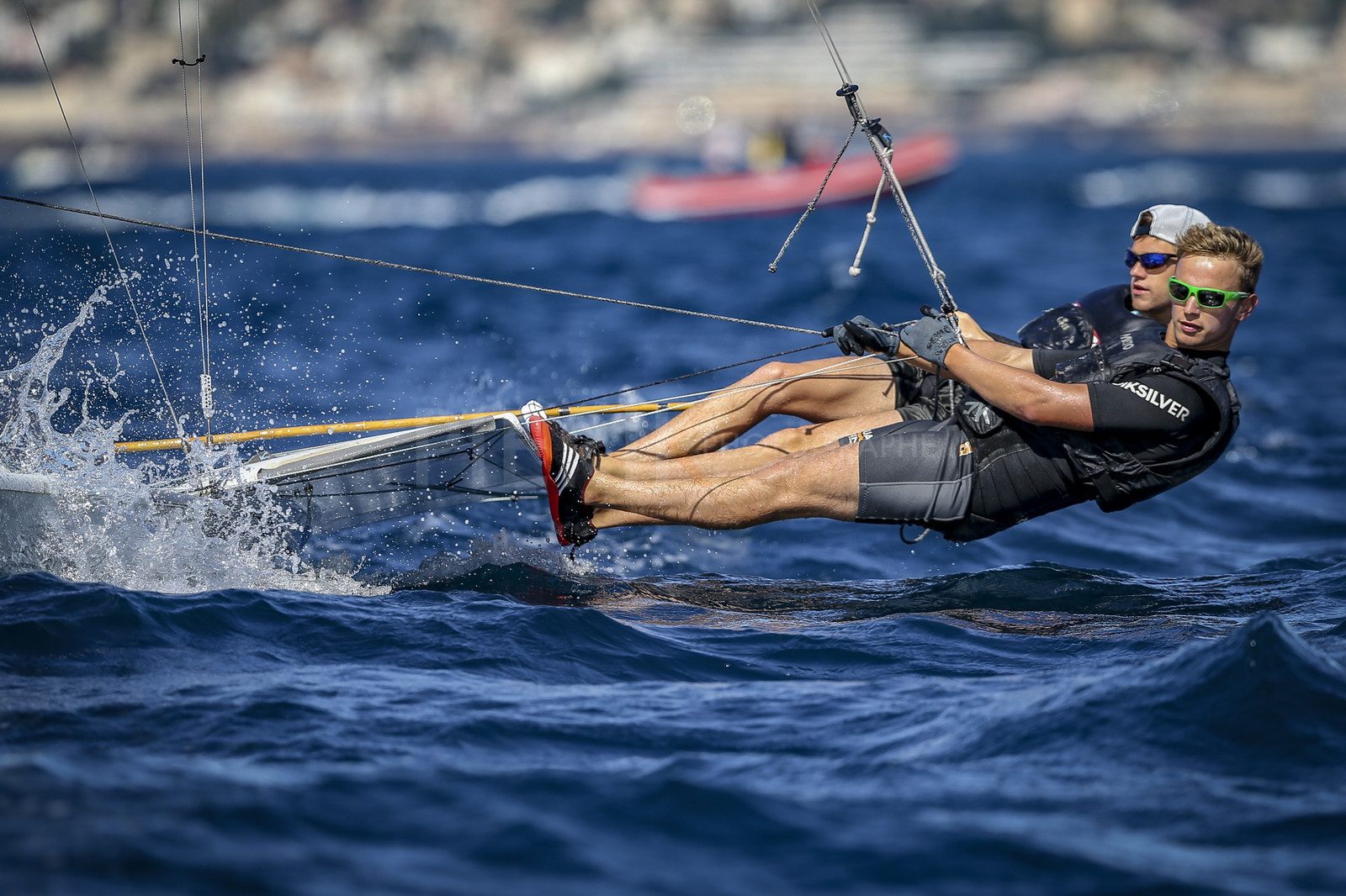 Marseilles France is hosting more than 200 sailors from 28 nations for the 2018 Junior Worl Championship of 49er, 49erFX and Nacra 17. Held from 28 august to 1st september 2018. © Pierick Jeannoutot