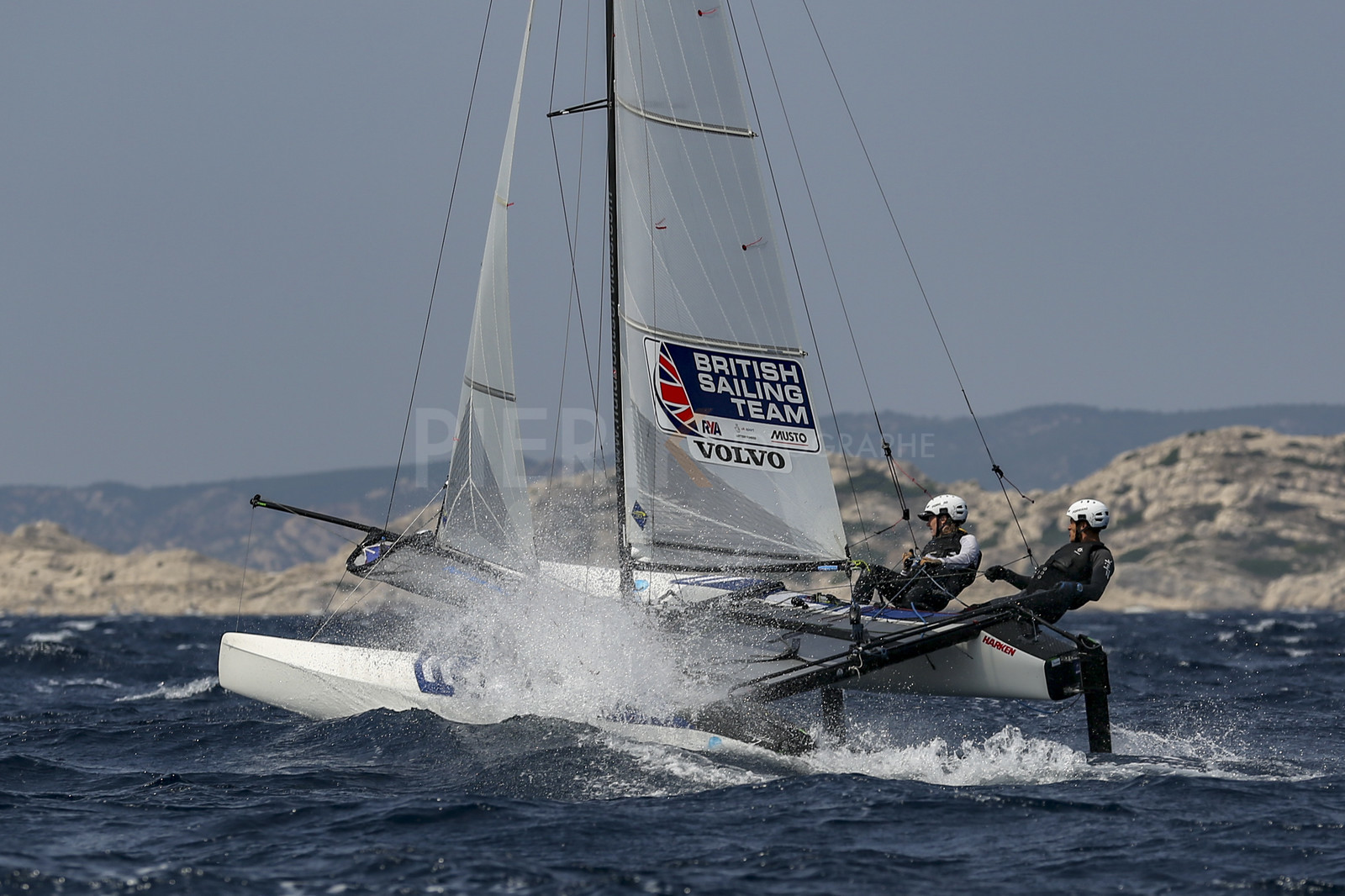 Marseille France is hosting more than 200 sailors from 28 nations for the 2018 Junior Worl Championship of 49er, 49erFX and Nacra 17. Held from 28 august to 1st september 2018. © Pierick Jeannoutot