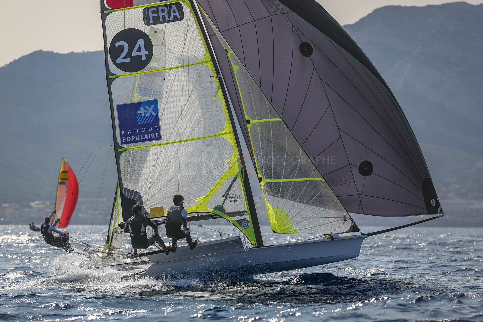 Marseille France is hosting more than 200 sailors from 28 nations for the 2018 Junior Worl Championship of 49er, 49erFX and Nacra 17. Held from 28 august to 1st september 2018. © Pierick Jeannoutot