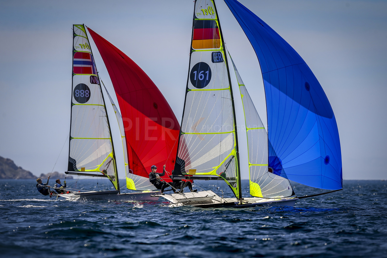 Marseilles France is hosting more than 200 sailors from 28 nations for the 2018 Junior Worl Championship of 49er, 49erFX and Nacra 17. Held from 28 august to 1st september 2018. © Pierick Jeannoutot