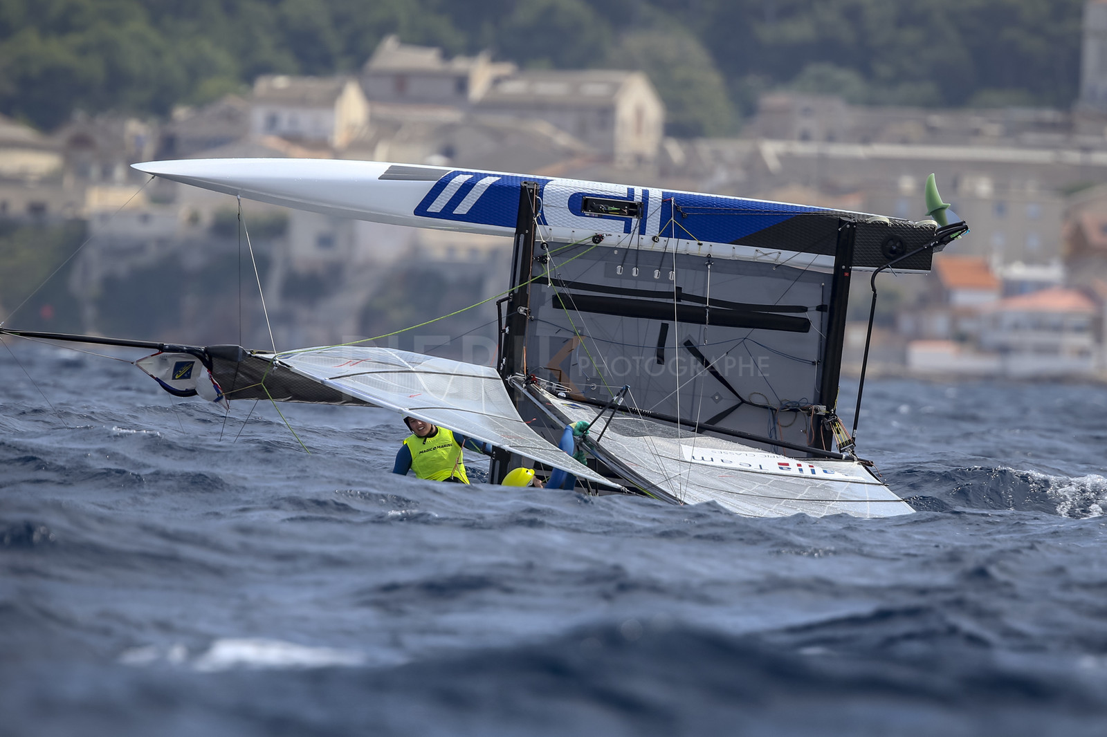 Marseille France is hosting more than 200 sailors from 28 nations for the 2018 Junior Worl Championship of 49er, 49erFX and Nacra 17. Held from 28 august to 1st september 2018. © Pierick Jeannoutot