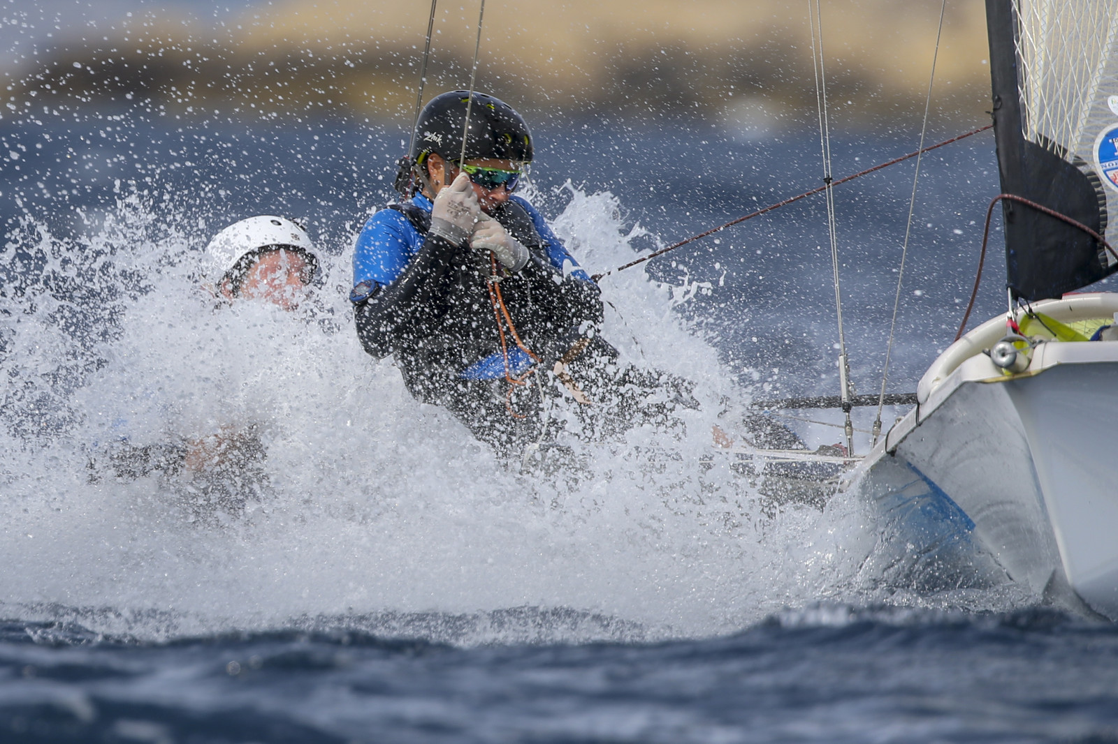 Marseille France is hosting more than 200 sailors from 28 nations for the 2018 Junior Worl Championship of 49er, 49erFX and Nacra 17. Held from 28 august to 1st september 2018. © Pierick Jeannoutot