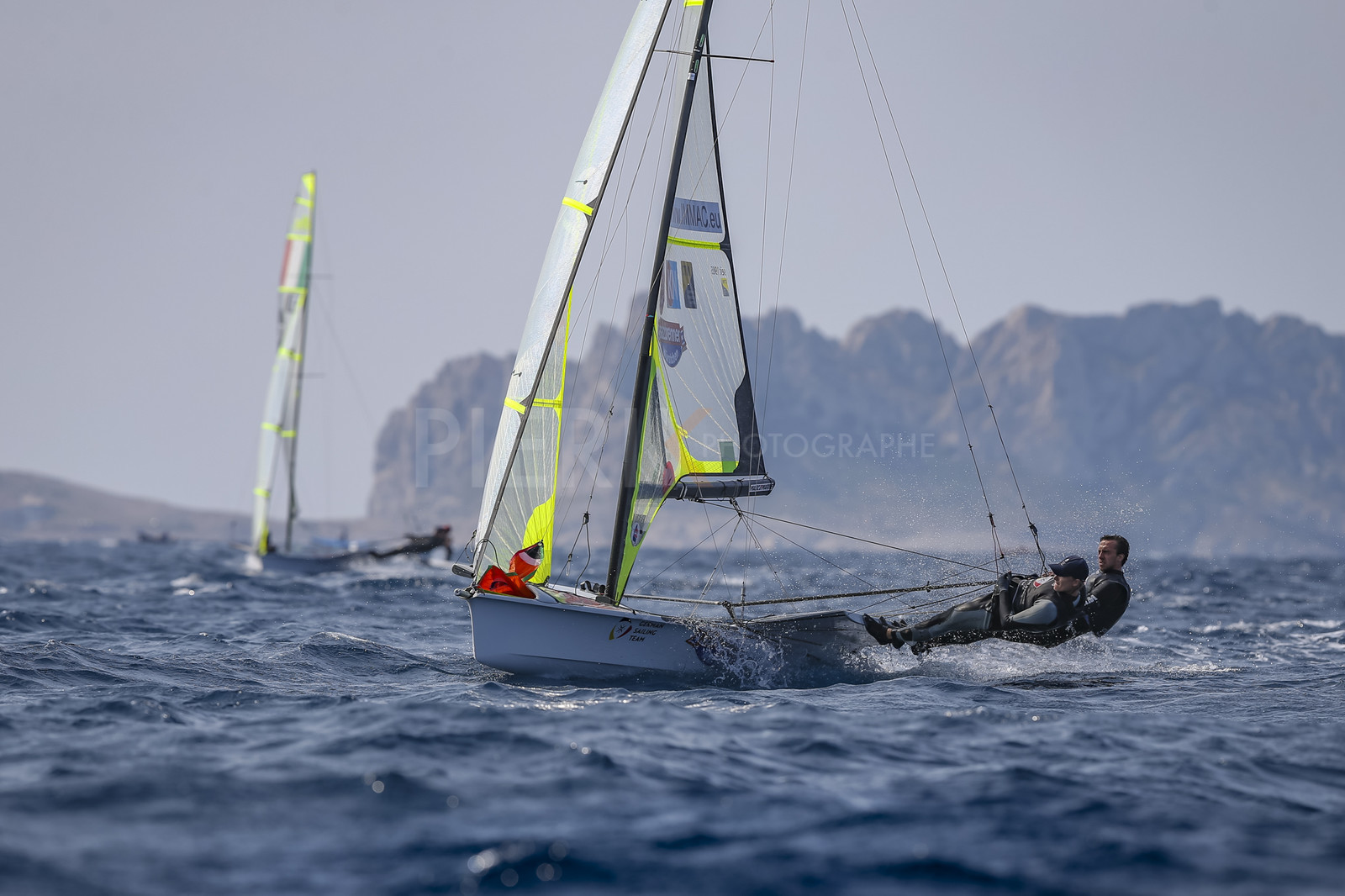 Marseille France is hosting more than 200 sailors from 28 nations for the 2018 Junior Worl Championship of 49er, 49erFX and Nacra 17. Held from 28 august to 1st september 2018. © Pierick Jeannoutot