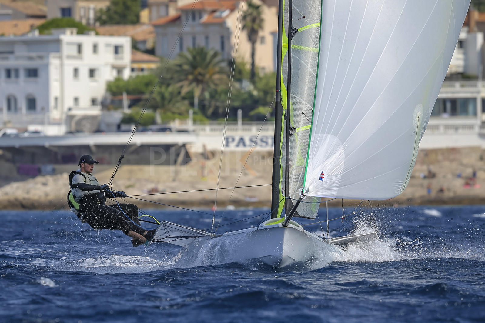 Marseille France is hosting more than 200 sailors from 28 nations for the 2018 Junior Worl Championship of 49er, 49erFX and Nacra 17. Held from 28 august to 1st september 2018. © Pierick Jeannoutot