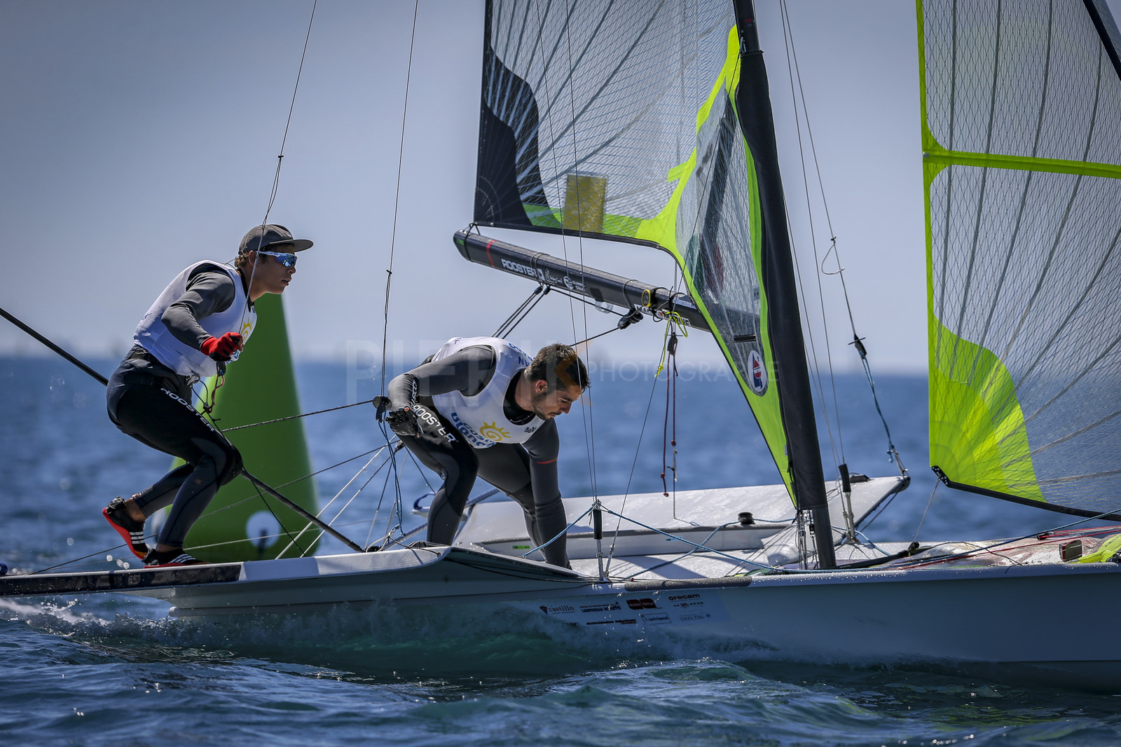 Marseilles France is hosting more than 200 sailors from 28 nations for the 2018 Junior Worl Championship of 49er, 49erFX and Nacra 17. Held from 28 august to 1st september 2018. © Pierick Jeannoutot