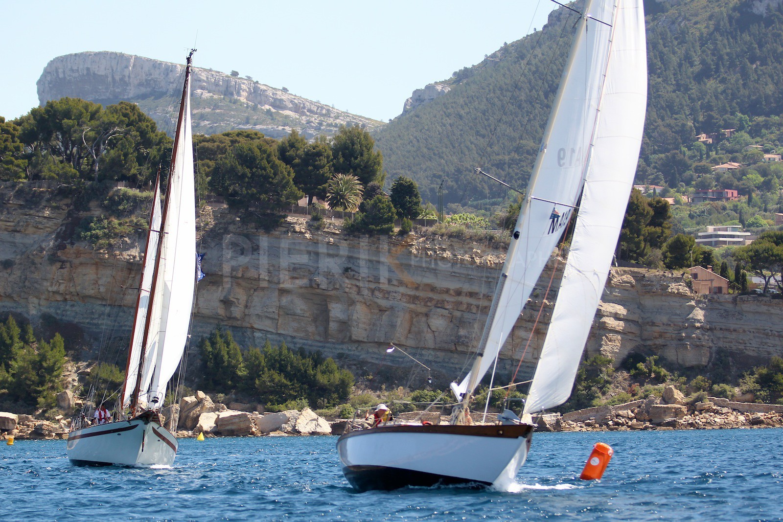Virement de bouée tranquille