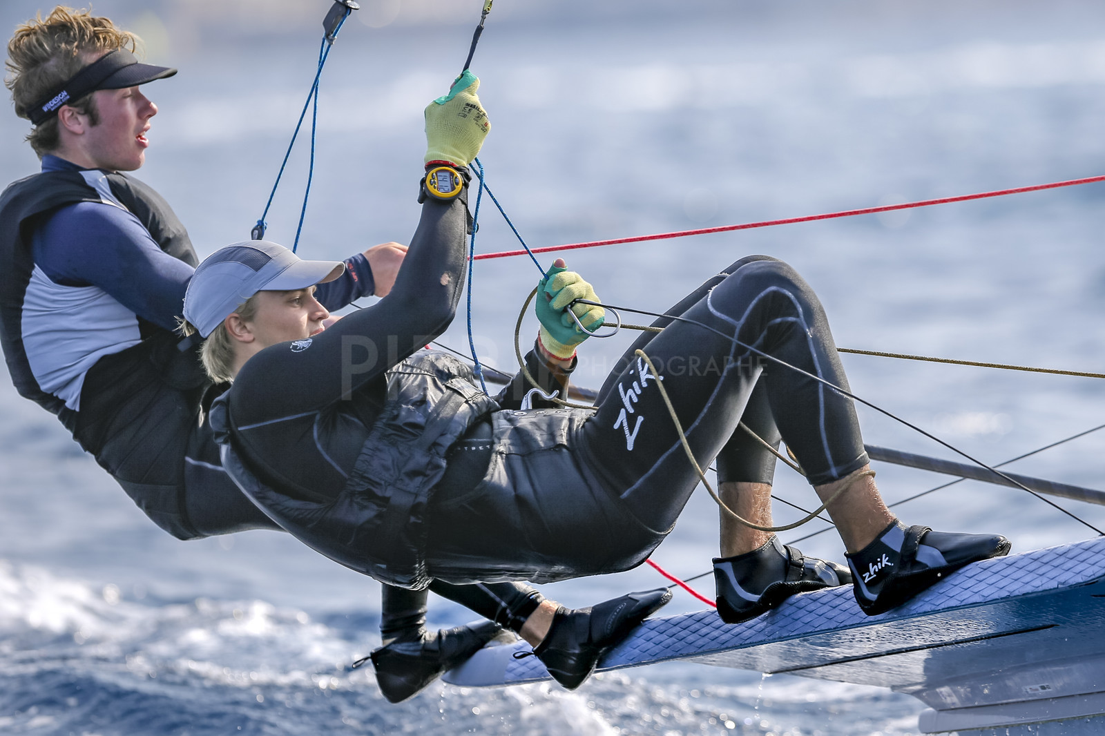 Marseille France is hosting more than 200 sailors from 28 nations for the 2018 Junior Worl Championship of 49er, 49erFX and Nacra 17. Held from 28 august to 1st september 2018. © Pierick Jeannoutot