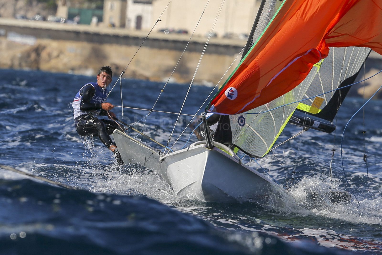 Marseille France is hosting more than 200 sailors from 28 nations for the 2018 Junior Worl Championship of 49er, 49erFX and Nacra 17. Held from 28 august to 1st september 2018. © Pierick Jeannoutot