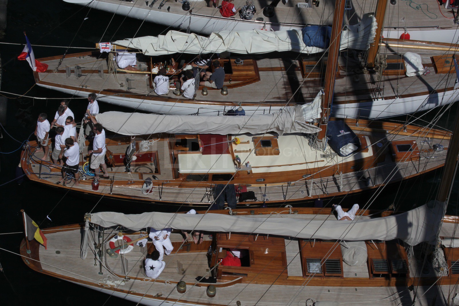 Vue aérienne du village