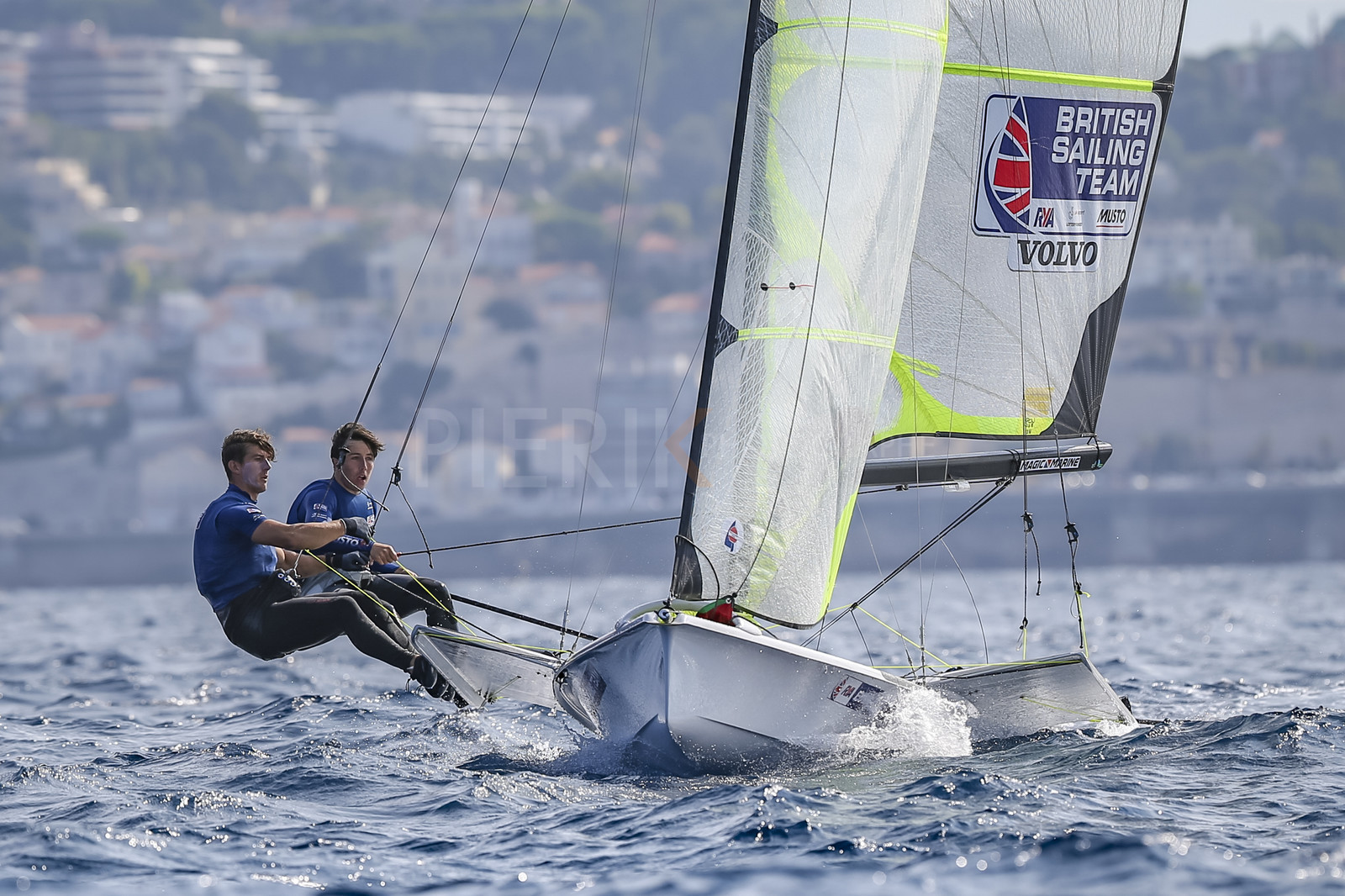 Marseille France is hosting more than 200 sailors from 28 nations for the 2018 Junior Worl Championship of 49er, 49erFX and Nacra 17. Held from 28 august to 1st september 2018. © Pierick Jeannoutot