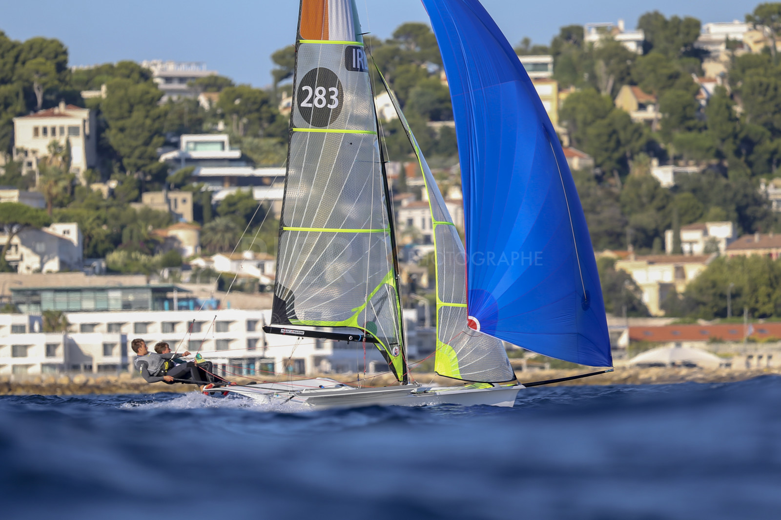 Marseille France is hosting more than 200 sailors from 28 nations for the 2018 Junior Worl Championship of 49er, 49erFX and Nacra 17. Held from 28 august to 1st september 2018. © Pierick Jeannoutot