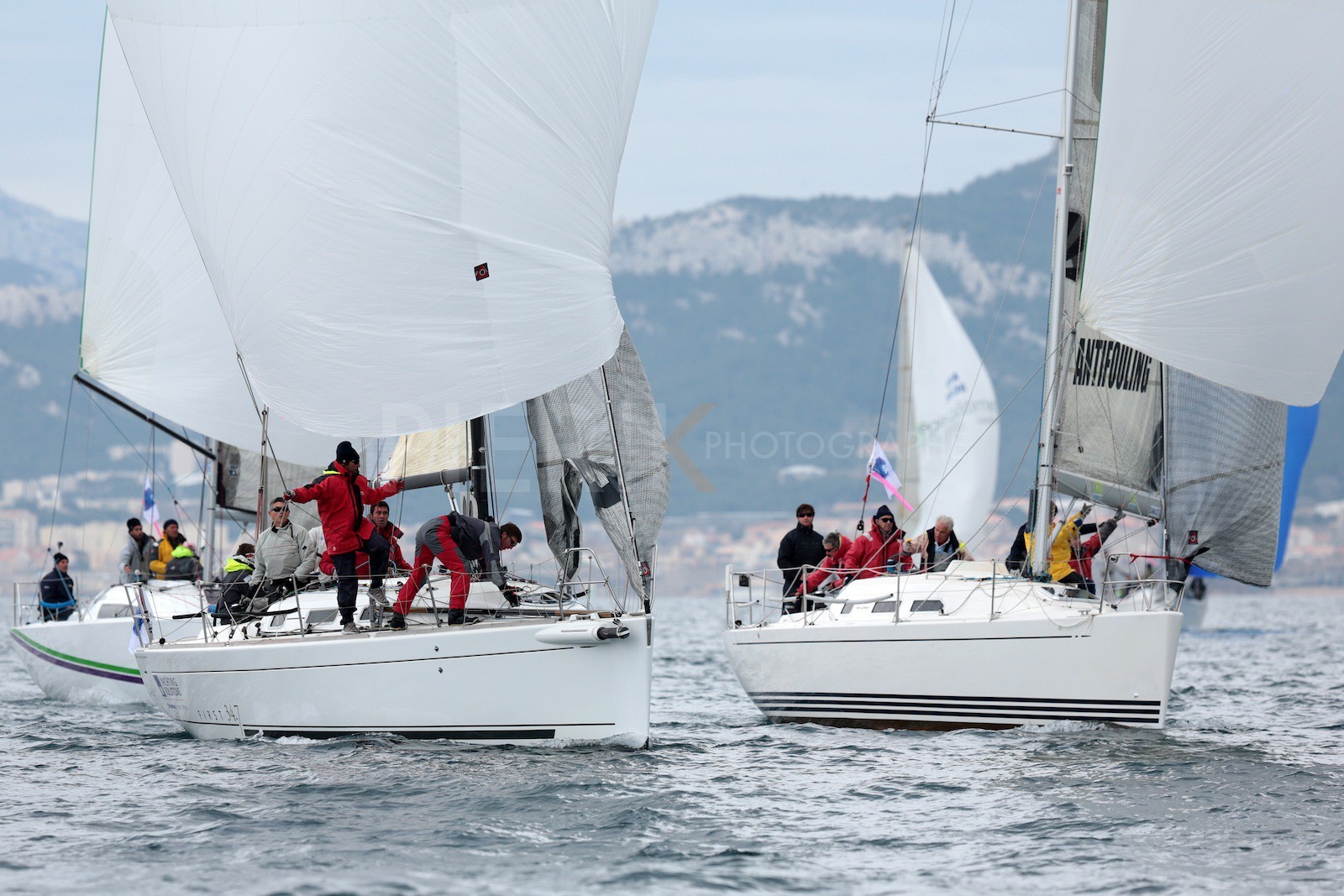 Sous spi en rade Sud