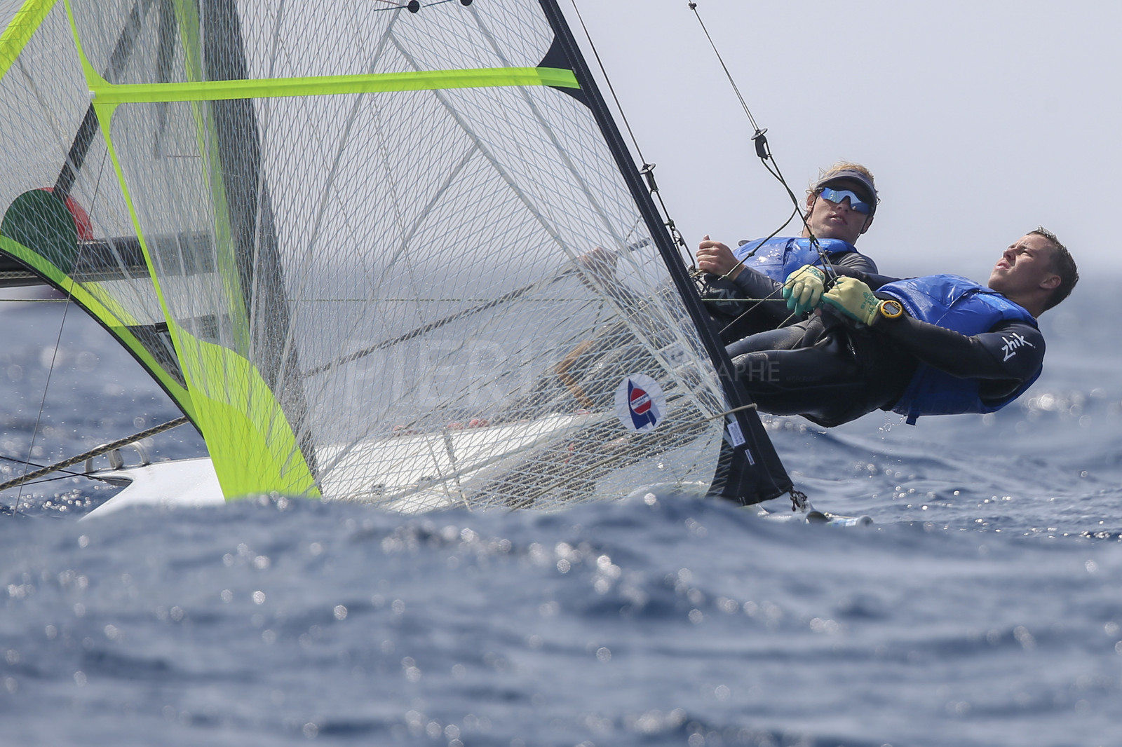 Marseille France is hosting more than 200 sailors from 28 nations for the 2018 Junior Worl Championship of 49er, 49erFX and Nacra 17. Held from 28 august to 1st september 2018. © Pierick Jeannoutot