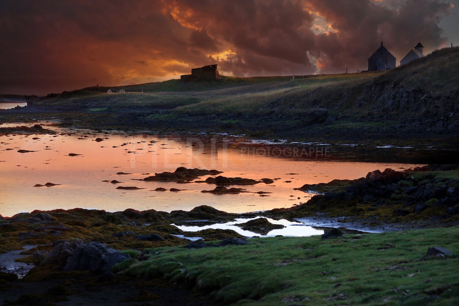 Couleurs du soir, Flatey island